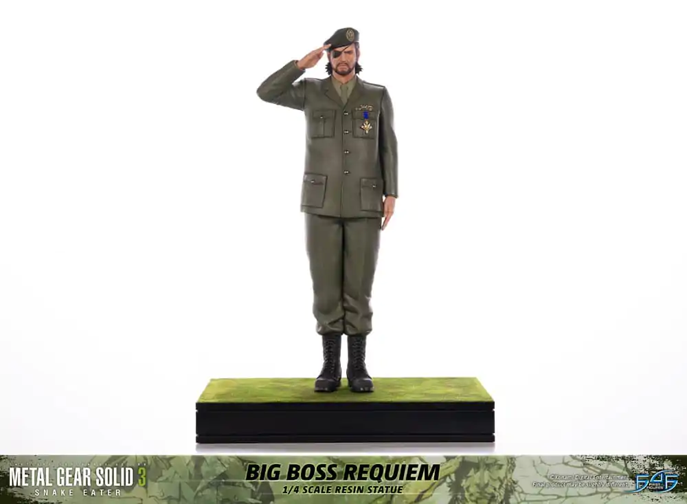 Metal Gear Solid 3: Snake Eater Kip 1/4 Big Boss Requiem 55 cm fotografija izdelka