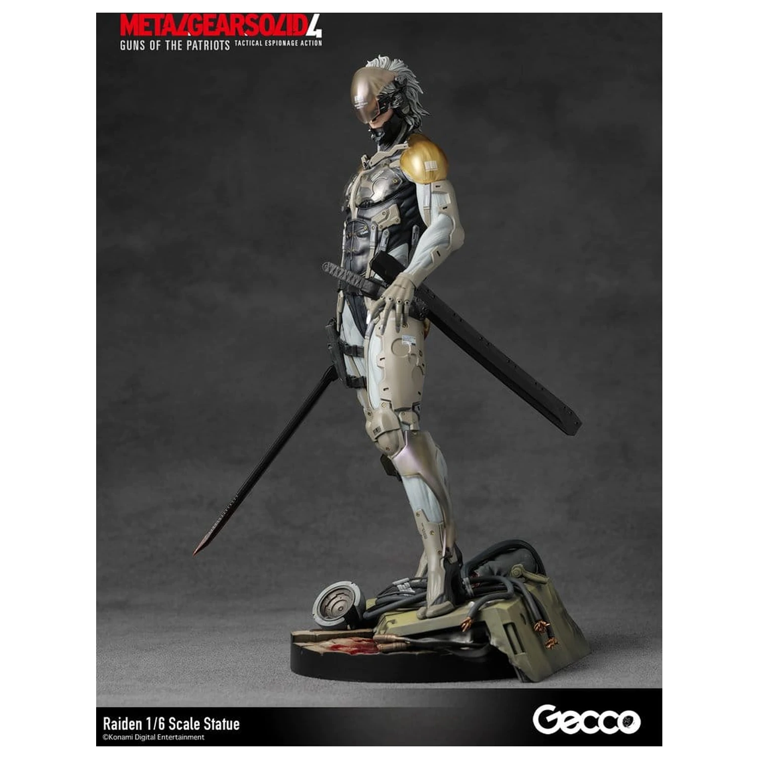 Metal Gear Solid 4 Guns of the Patriots Kip 1/6 Raiden 32 cm fotografija izdelka