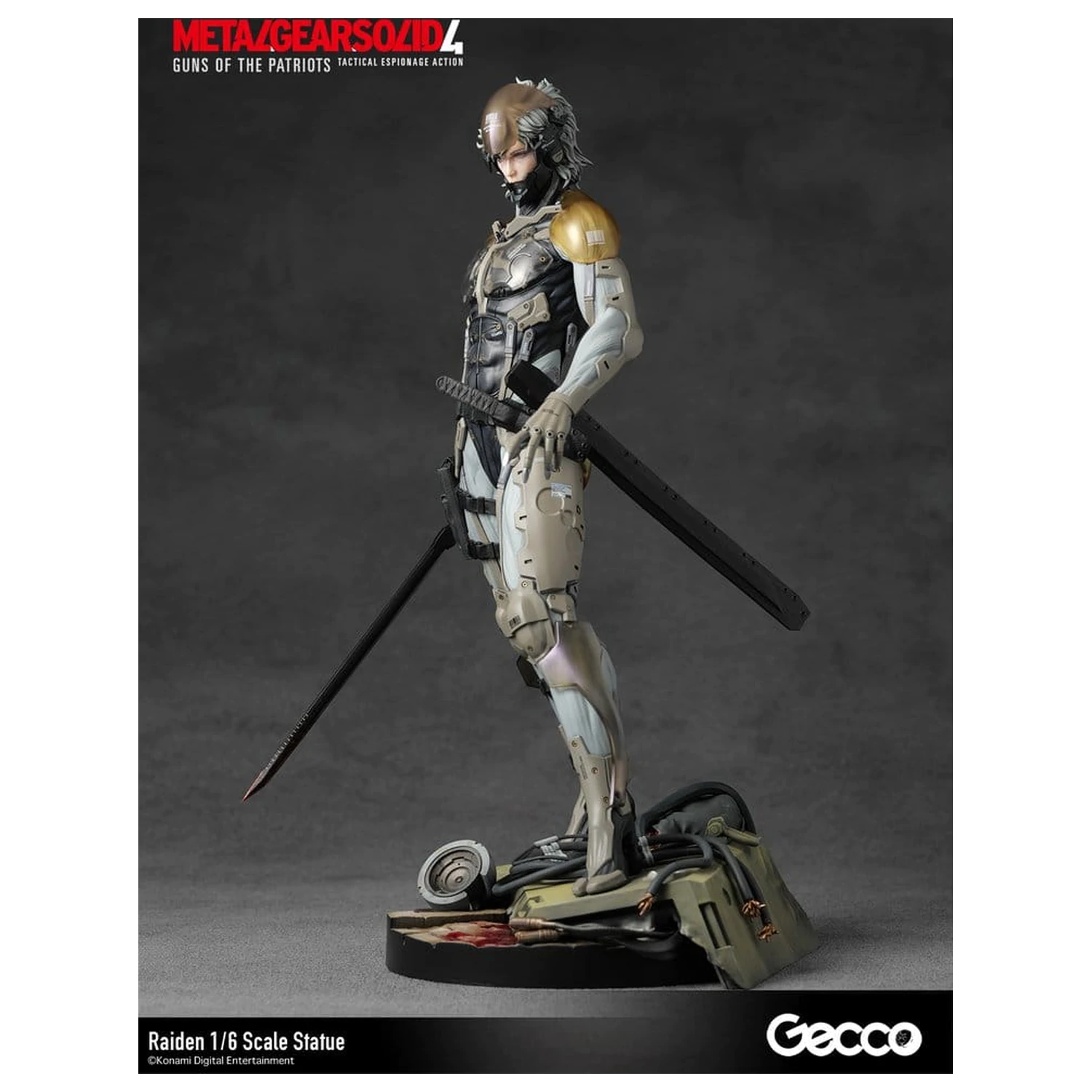 Metal Gear Solid 4 Guns of the Patriots Kip 1/6 Raiden 32 cm fotografija izdelka