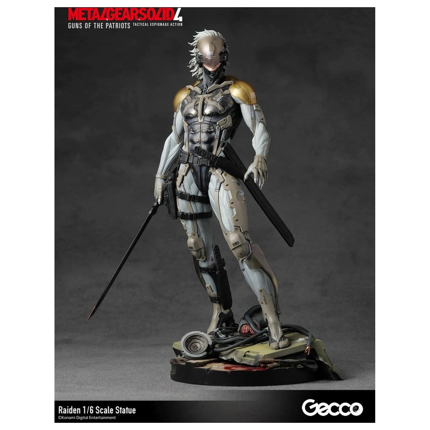 Metal Gear Solid 4 Guns of the Patriots Kip 1/6 Raiden 32 cm fotografija izdelka