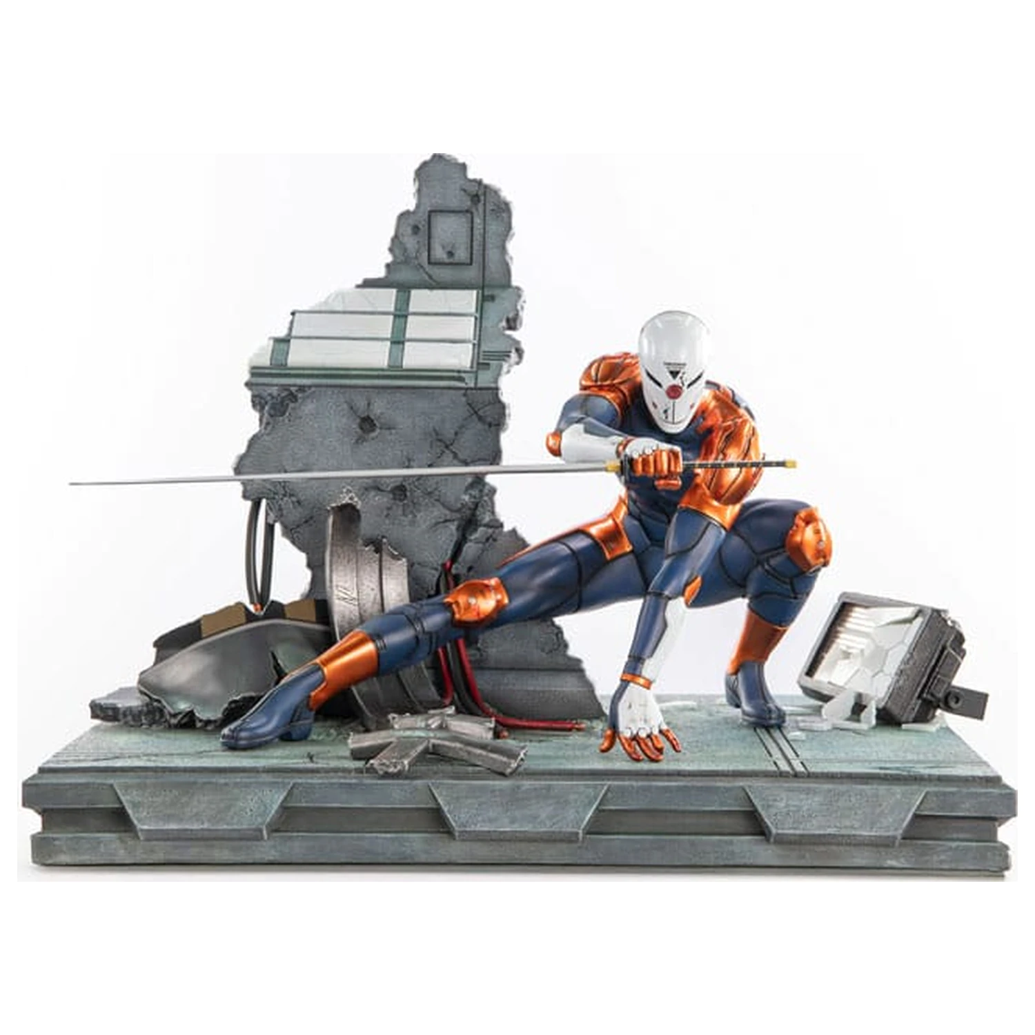 Metal Gear Solid Kip Cyborg Ninja (Gray Fox) 41 cm fotografija izdelka