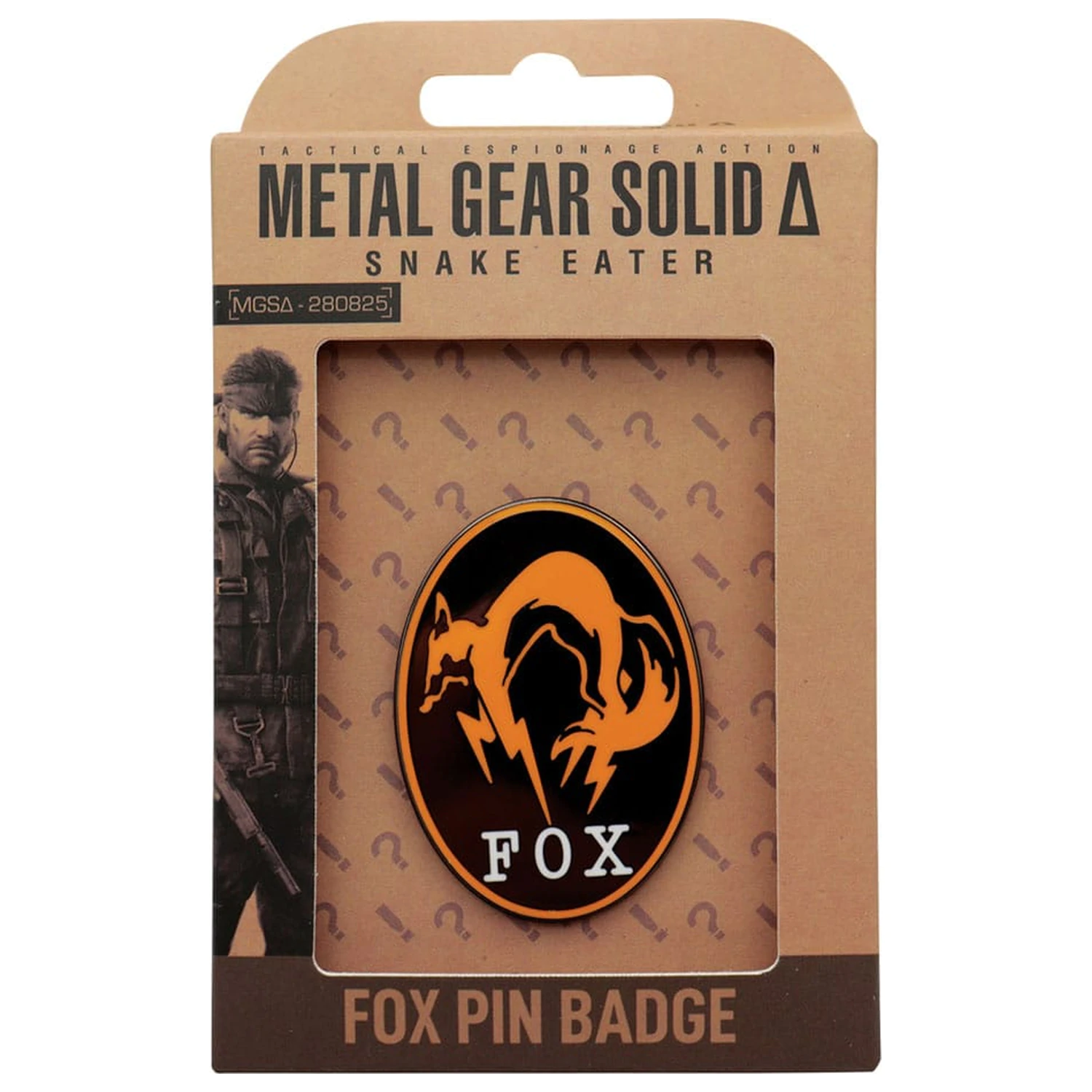 Metal Gear Solid Delta priponka Fox Limited Edition fotografija izdelka