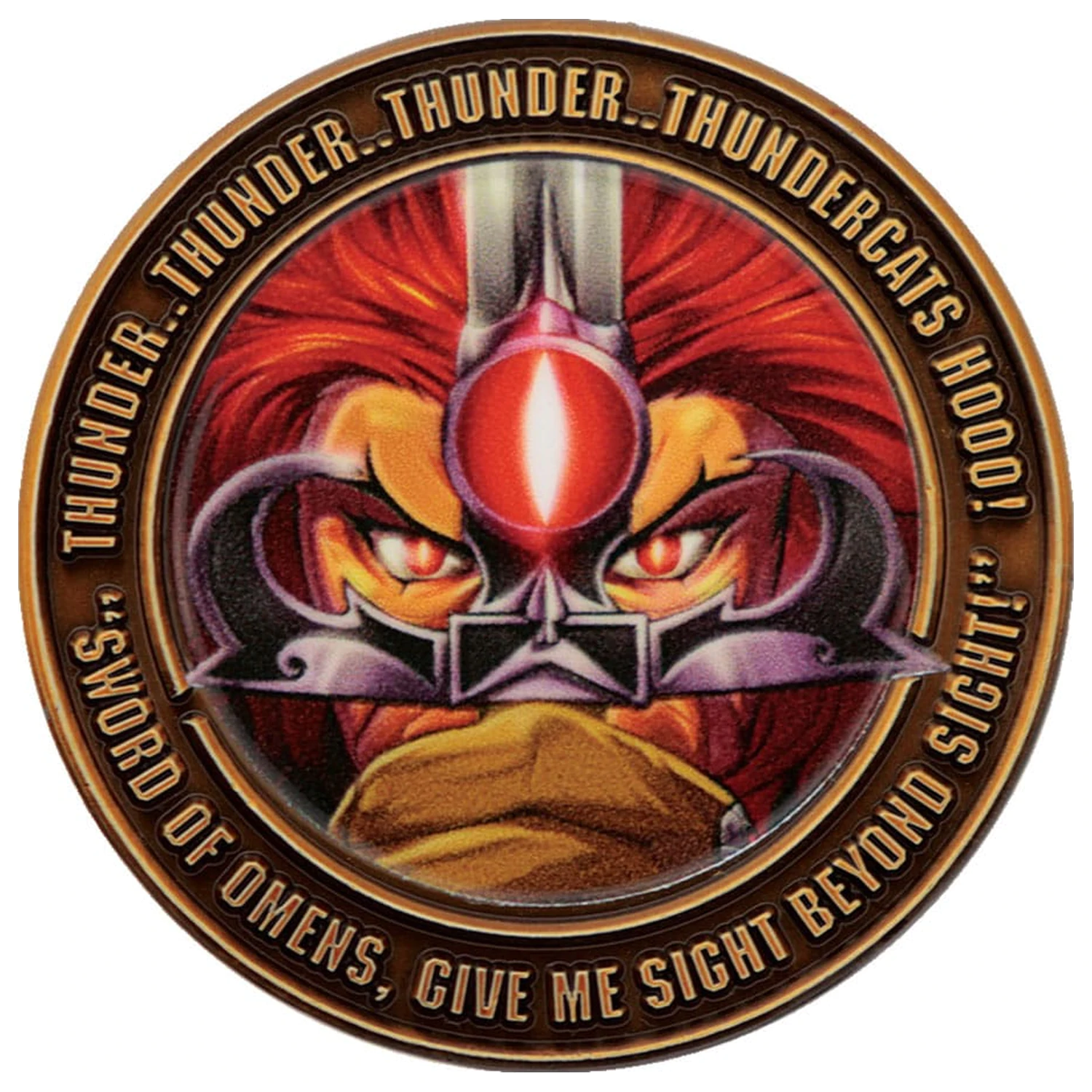 ThunderCats Zbirateljski kovanec Lion-O 40th Anniversary Limited Edition fotografija izdelka