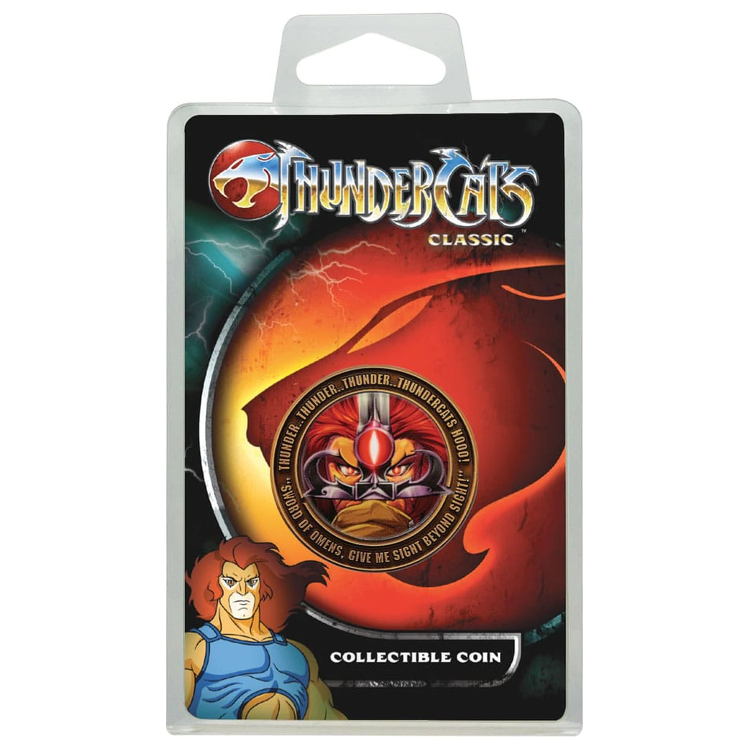 ThunderCats Zbirateljski kovanec Lion-O 40th Anniversary Limited Edition fotografija izdelka