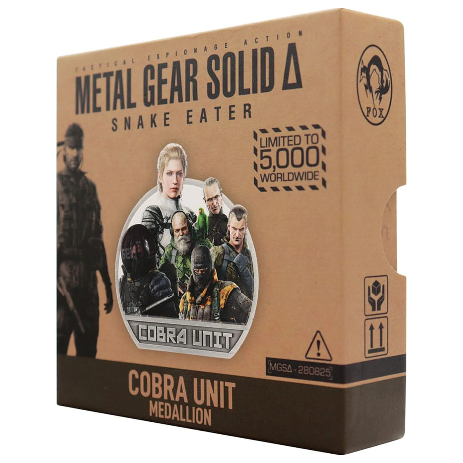 Metal Gear Solid Delta medaljon Cobra Unit omejena izdaja fotografija izdelka