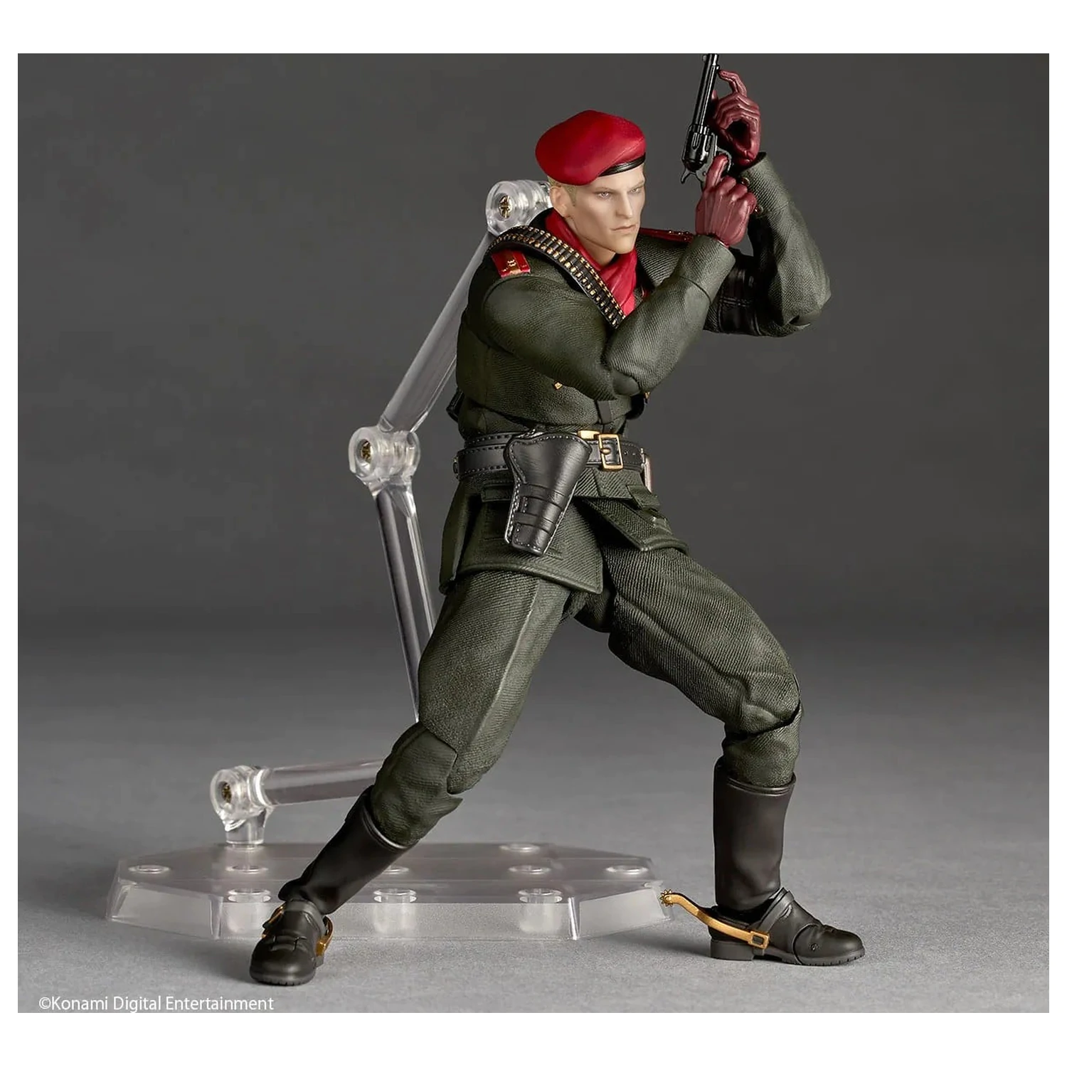 Metal Gear Solid Delta Ocelot figura Revoltech A.Y. 16.5 cm fotografija izdelka