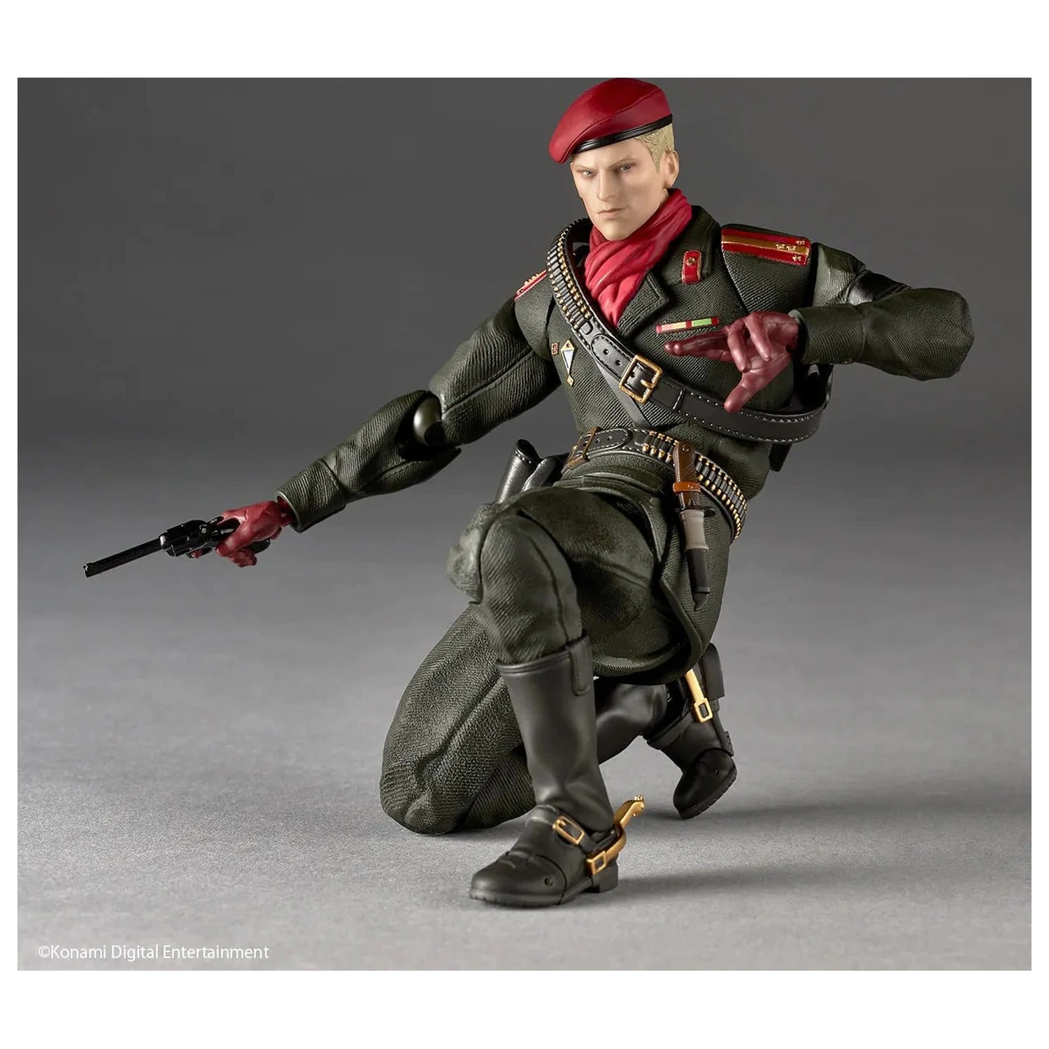 Metal Gear Solid Delta Ocelot figura Revoltech A.Y. 16.5 cm fotografija izdelka