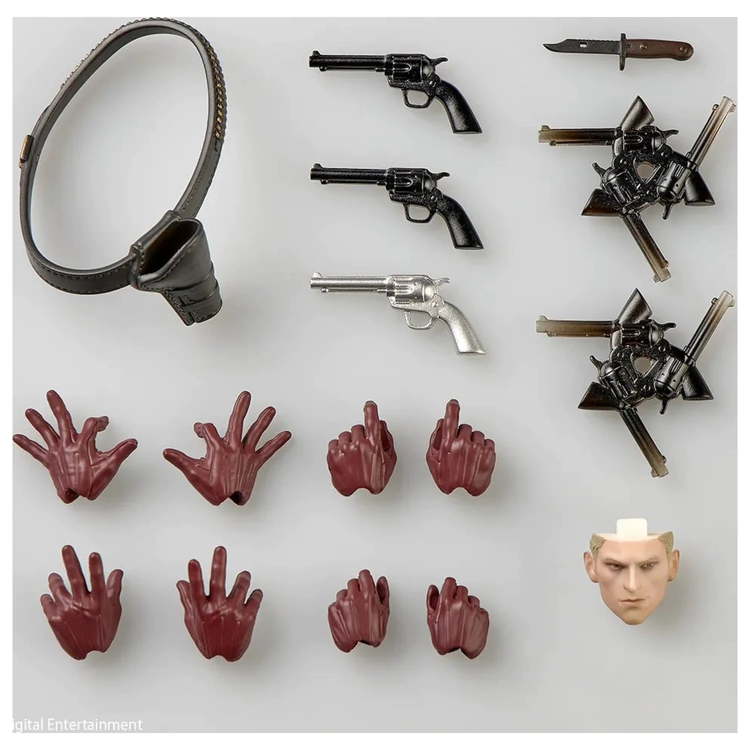 Metal Gear Solid Delta Ocelot figura Revoltech A.Y. 16.5 cm fotografija izdelka