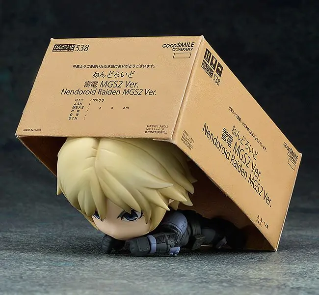 Metal Gear Solid Nendoroid akcijska figura Raiden MGS2 Ver. (re-run) 10 cm fotografija izdelka