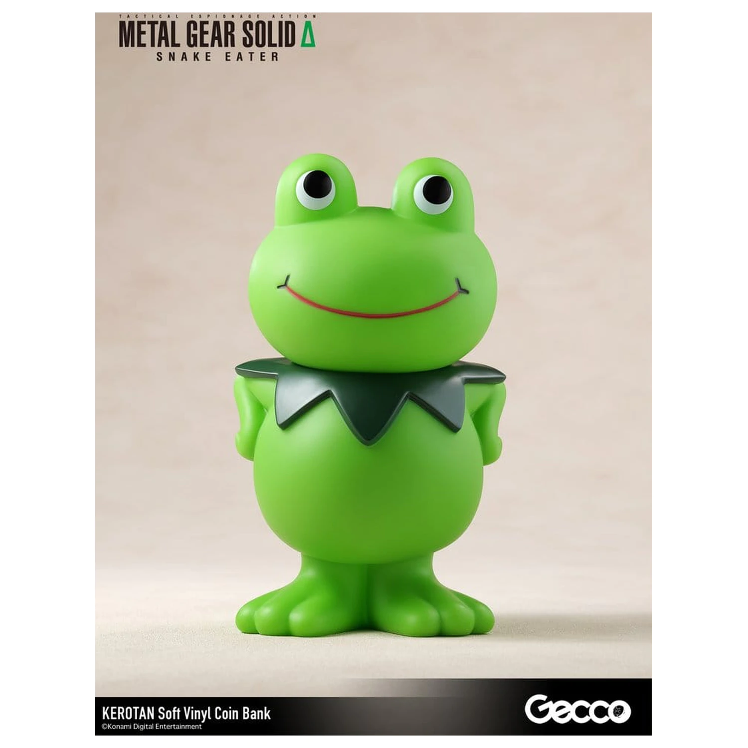 Metal Gear Solid Snake Eater mehka vinilna banka Kerotan 21 cm fotografija izdelka