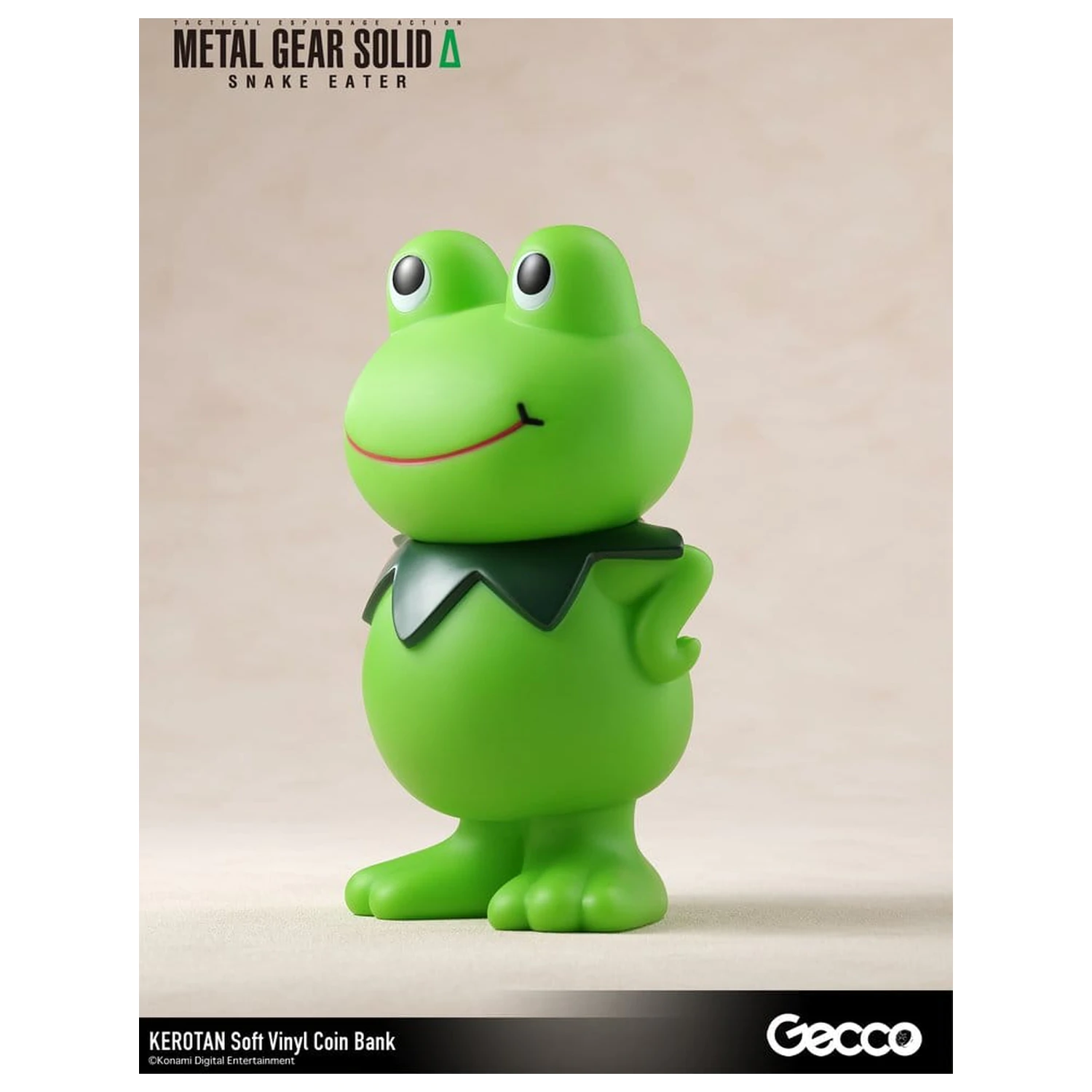 Metal Gear Solid Snake Eater mehka vinilna banka Kerotan 21 cm fotografija izdelka