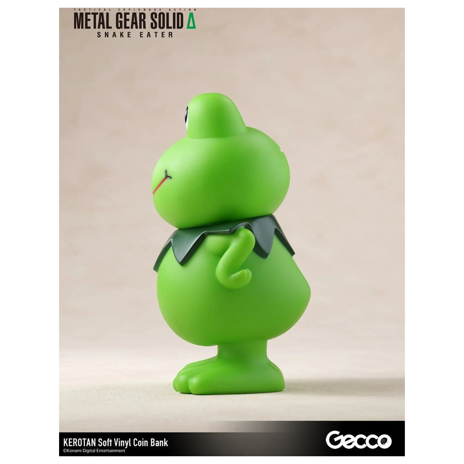Metal Gear Solid Snake Eater mehka vinilna banka Kerotan 21 cm fotografija izdelka