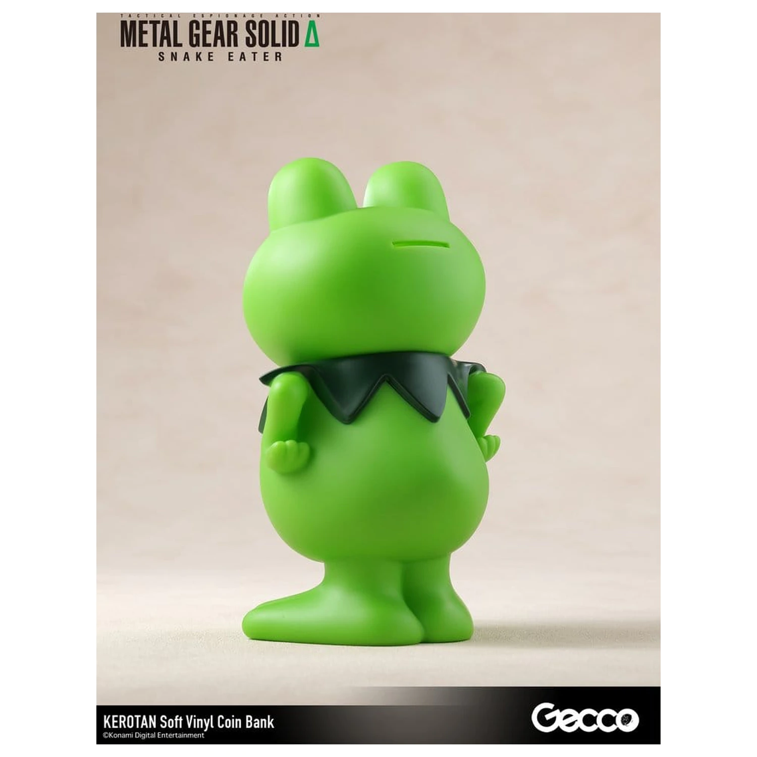 Metal Gear Solid Snake Eater mehka vinilna banka Kerotan 21 cm fotografija izdelka