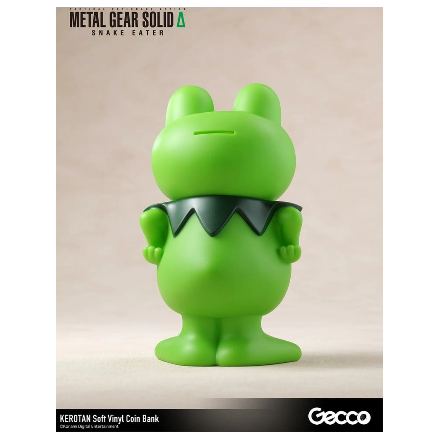 Metal Gear Solid Snake Eater mehka vinilna banka Kerotan 21 cm fotografija izdelka