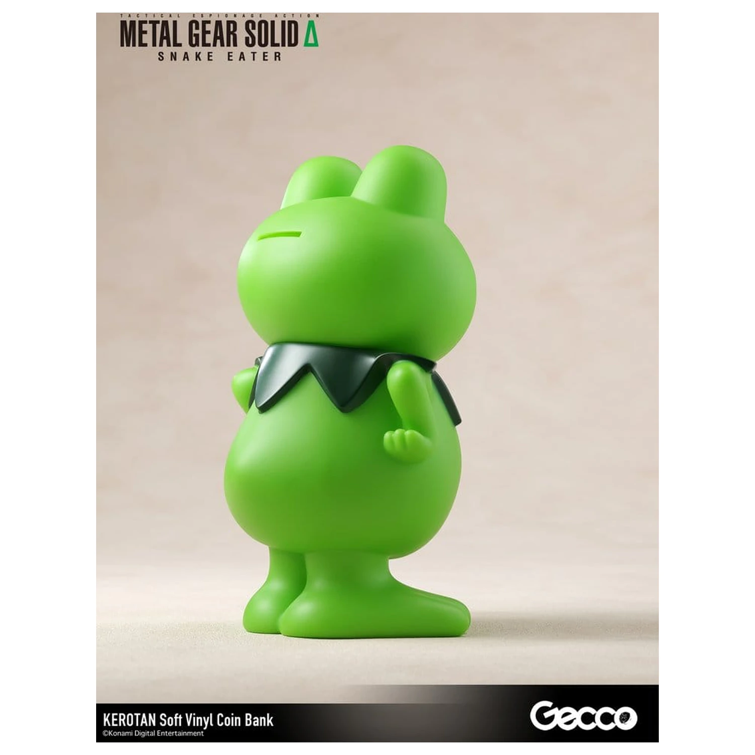 Metal Gear Solid Snake Eater mehka vinilna banka Kerotan 21 cm fotografija izdelka