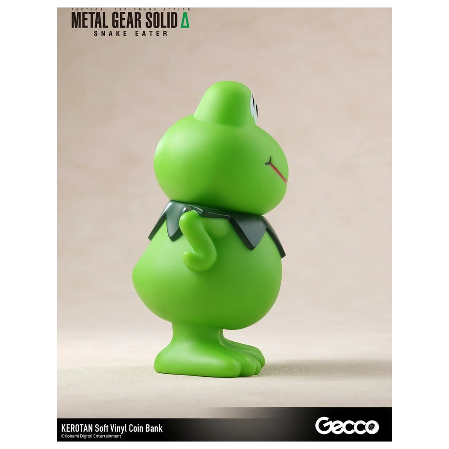 Metal Gear Solid Snake Eater mehka vinilna banka Kerotan 21 cm fotografija izdelka