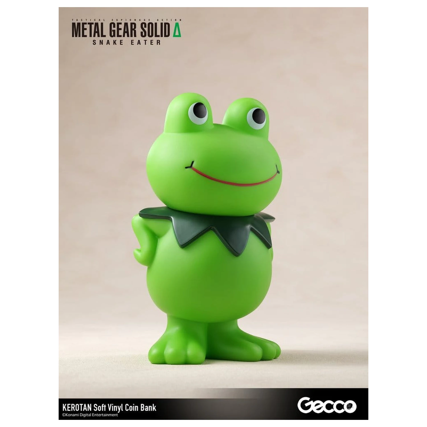 Metal Gear Solid Snake Eater mehka vinilna banka Kerotan 21 cm fotografija izdelka
