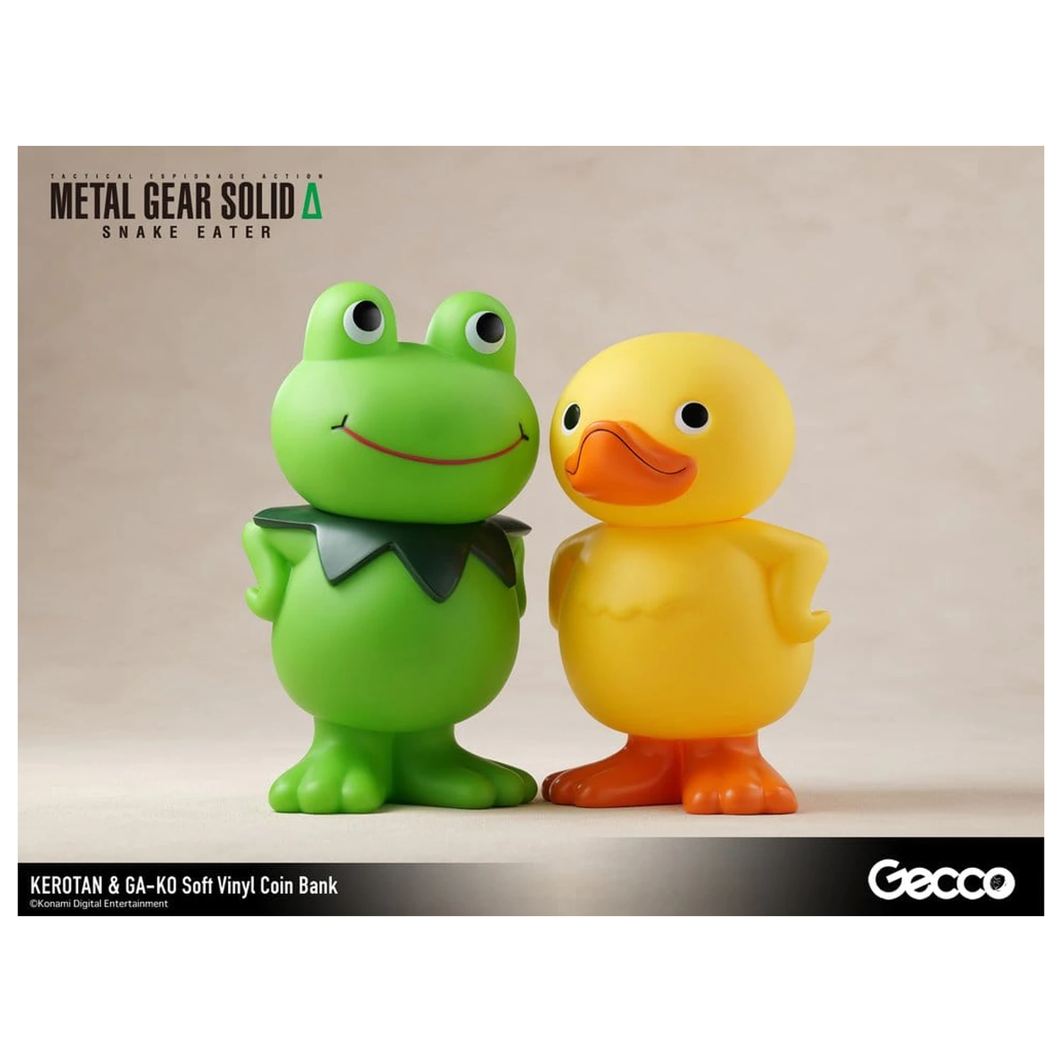 Metal Gear Solid Snake Eater mehka vinilna banka Kerotan 21 cm fotografija izdelka