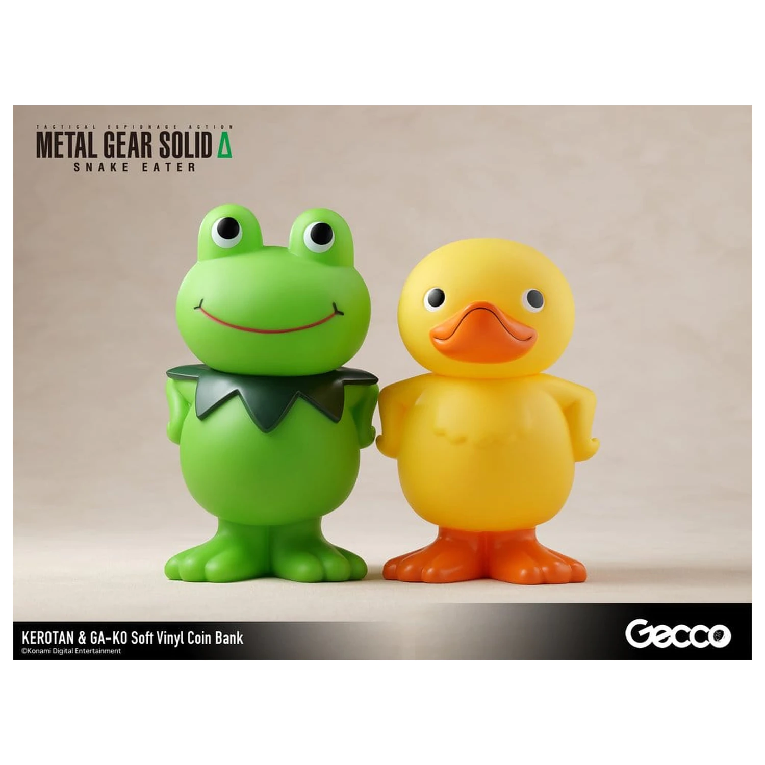 Metal Gear Solid Snake Eater mehka vinilna banka Kerotan 21 cm fotografija izdelka