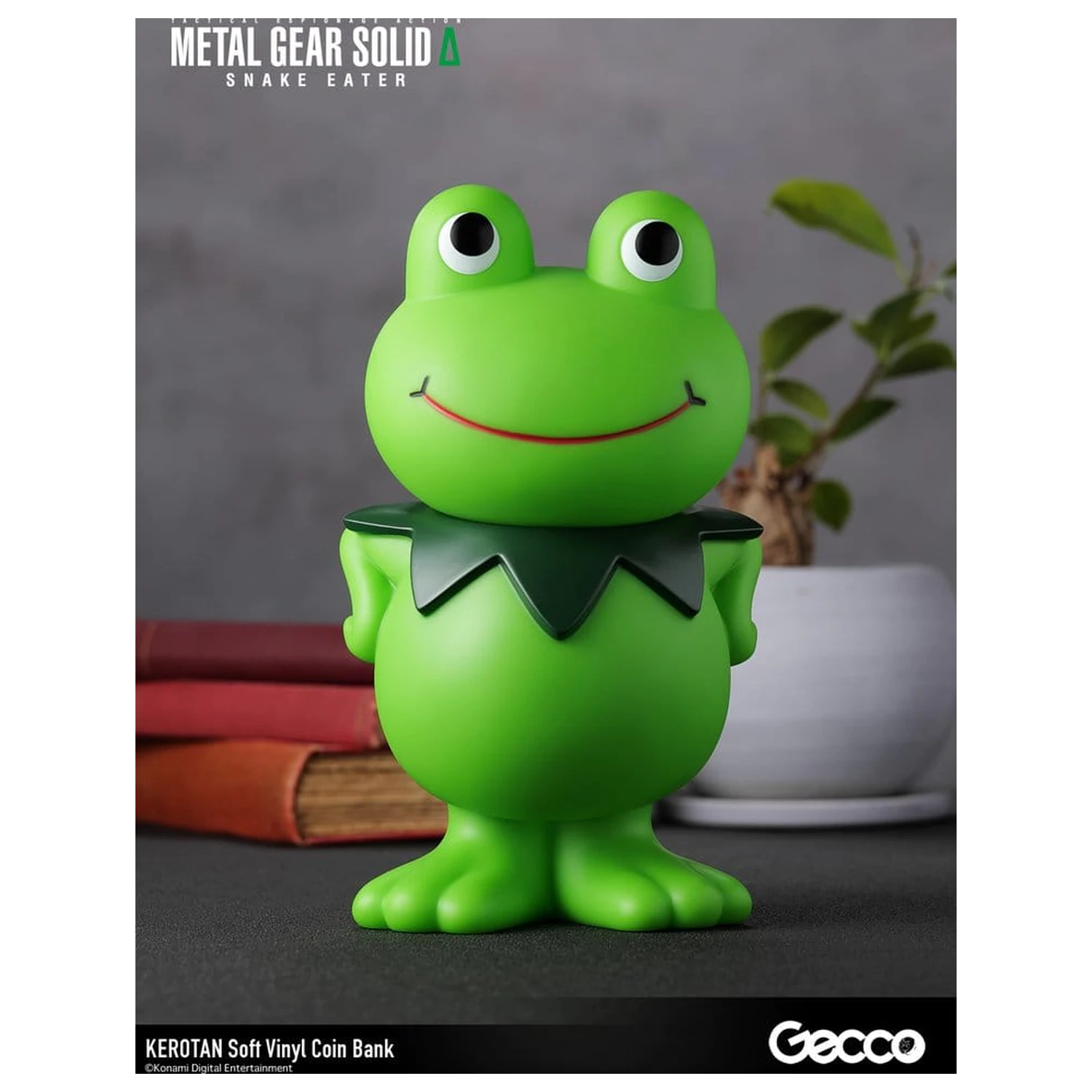 Metal Gear Solid Snake Eater mehka vinilna banka Kerotan 21 cm fotografija izdelka