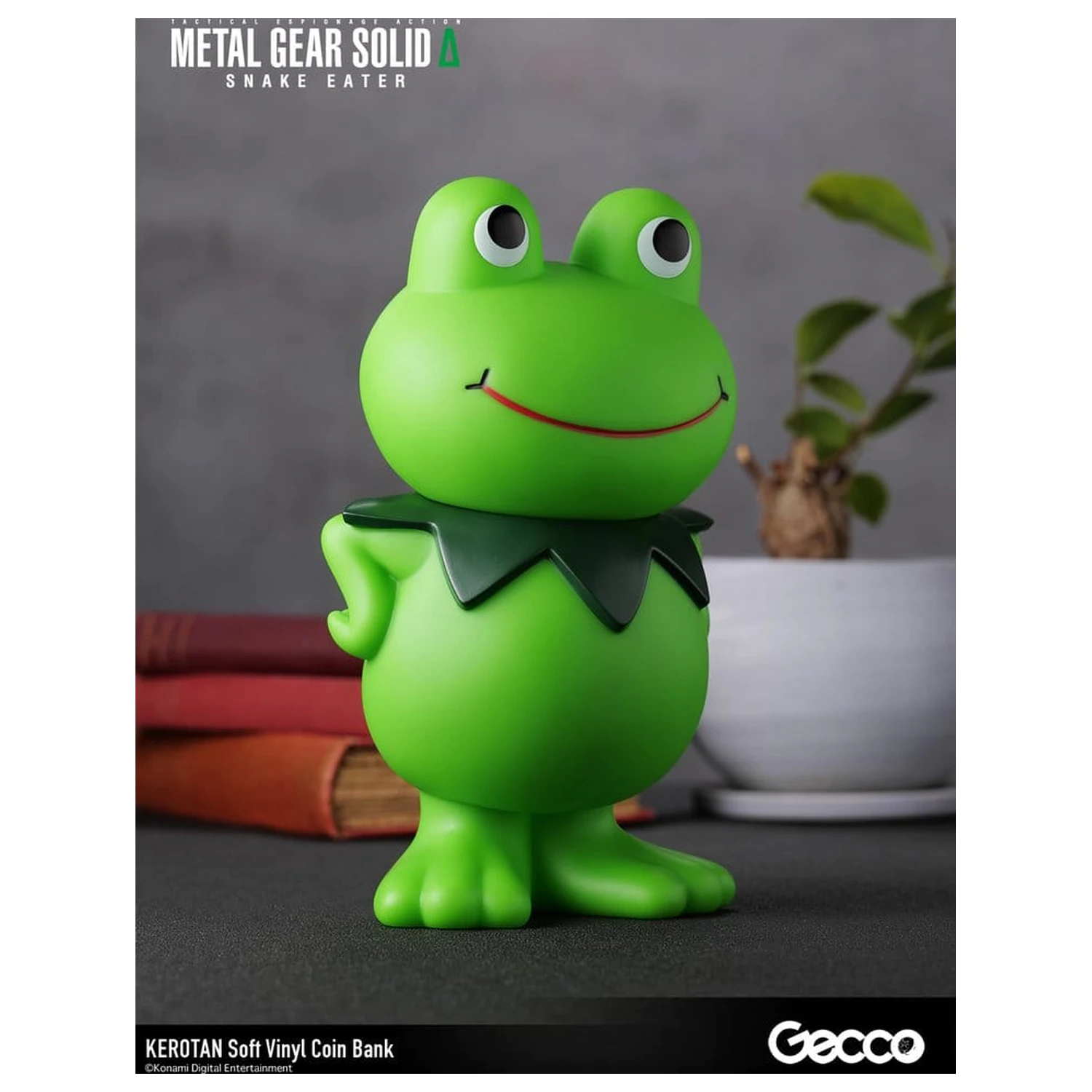 Metal Gear Solid Snake Eater mehka vinilna banka Kerotan 21 cm fotografija izdelka