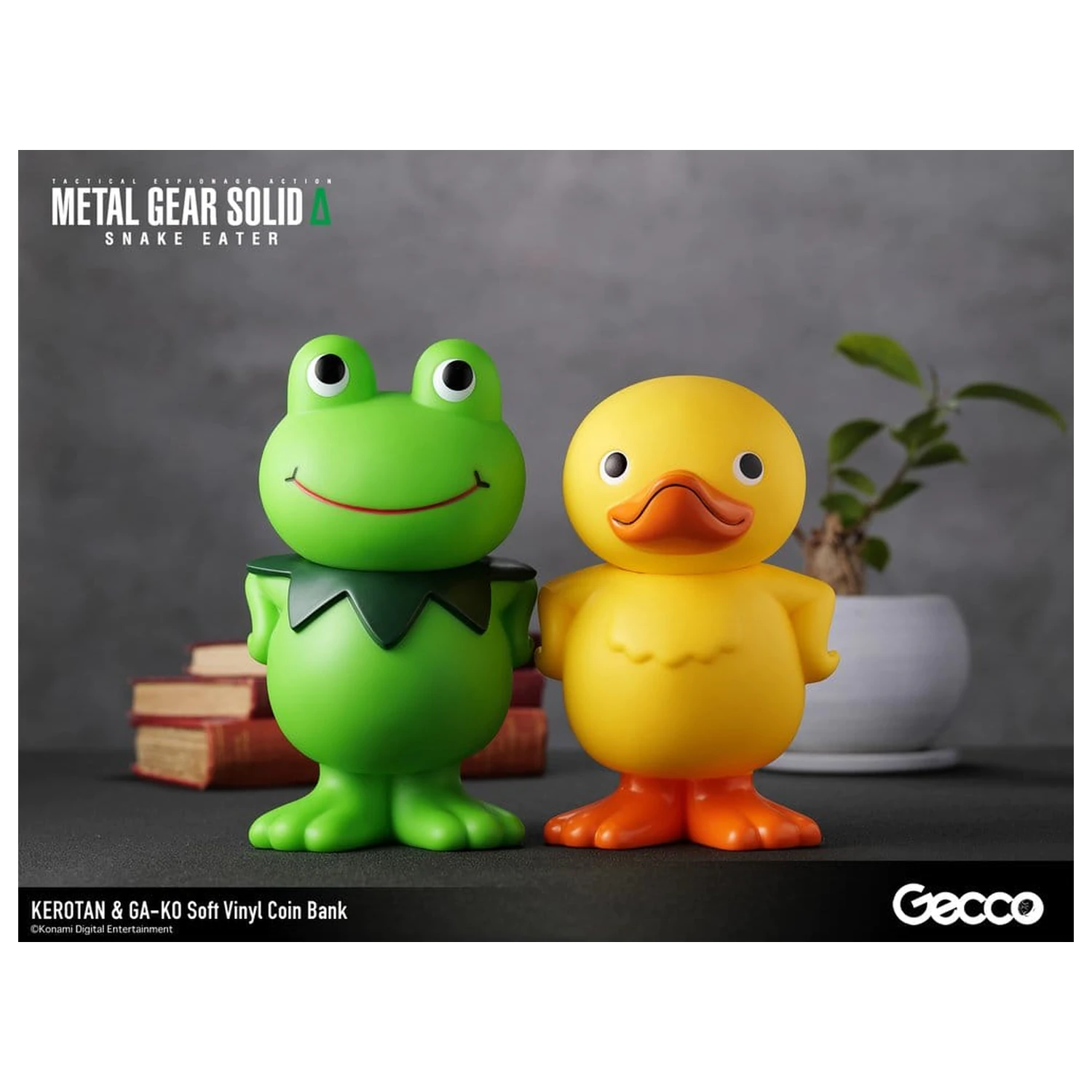 Metal Gear Solid Snake Eater mehka vinilna banka Kerotan 21 cm fotografija izdelka