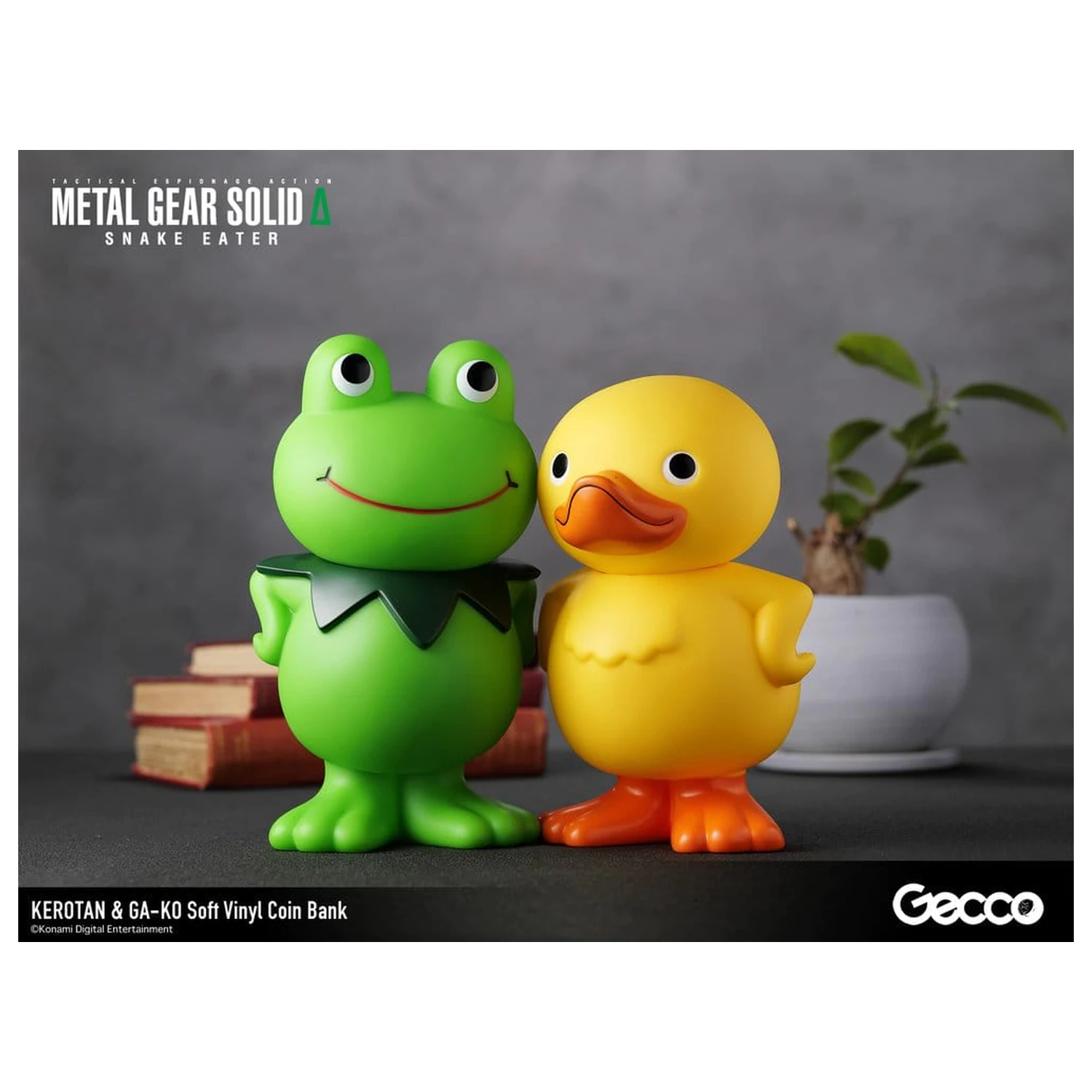 Metal Gear Solid Snake Eater mehka vinilna banka Kerotan 21 cm fotografija izdelka
