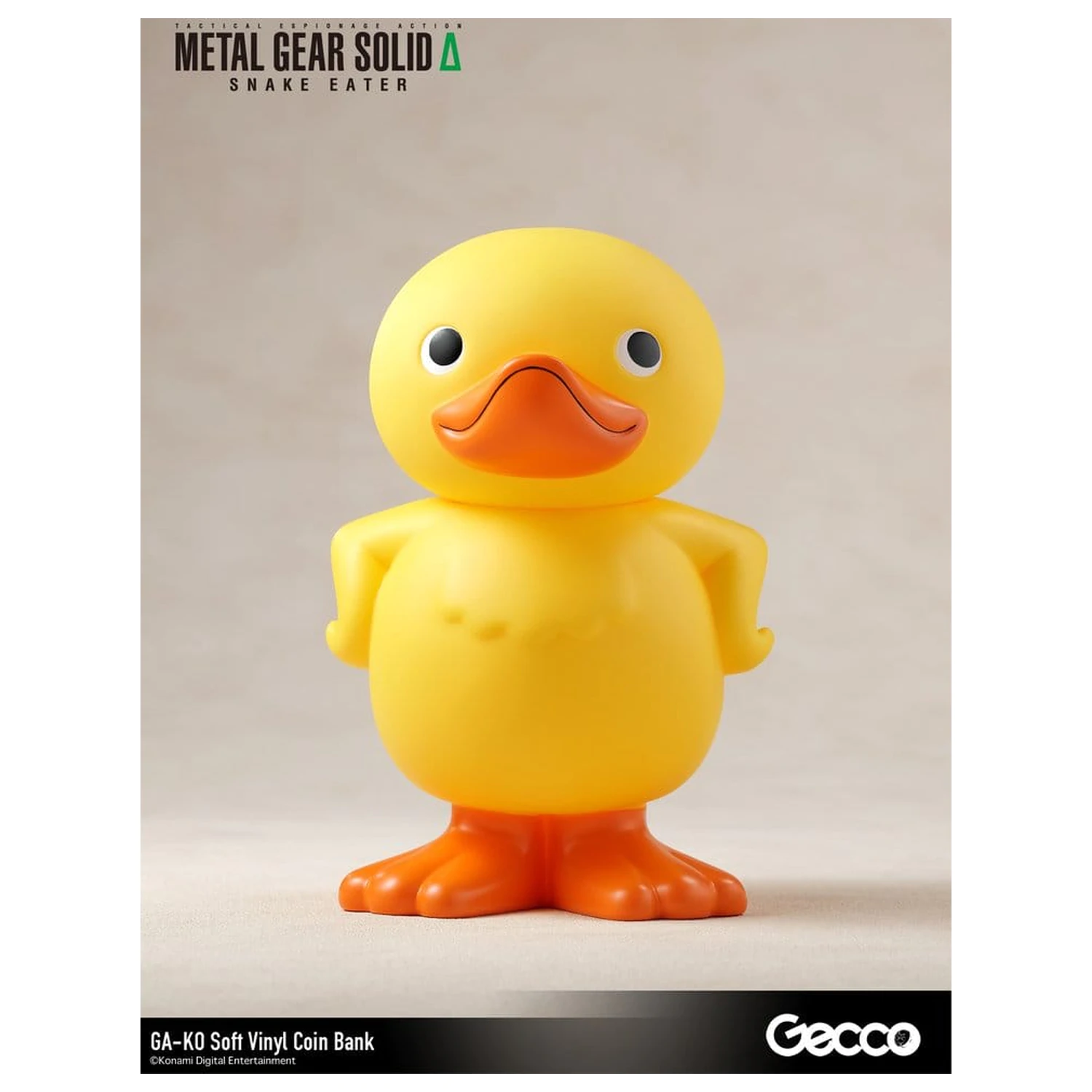 Metal Gear Solid Snake Eater mehka vinilna hranilnik GA-KO 19 cm fotografija izdelka