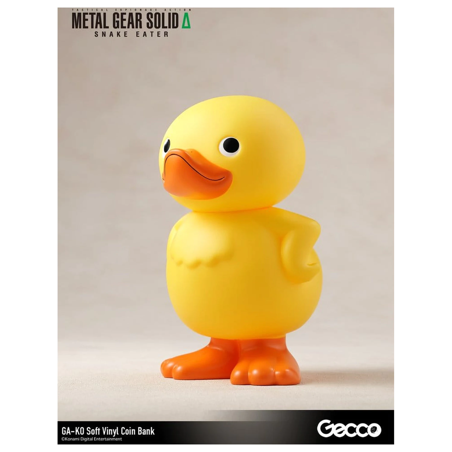 Metal Gear Solid Snake Eater mehka vinilna hranilnik GA-KO 19 cm fotografija izdelka
