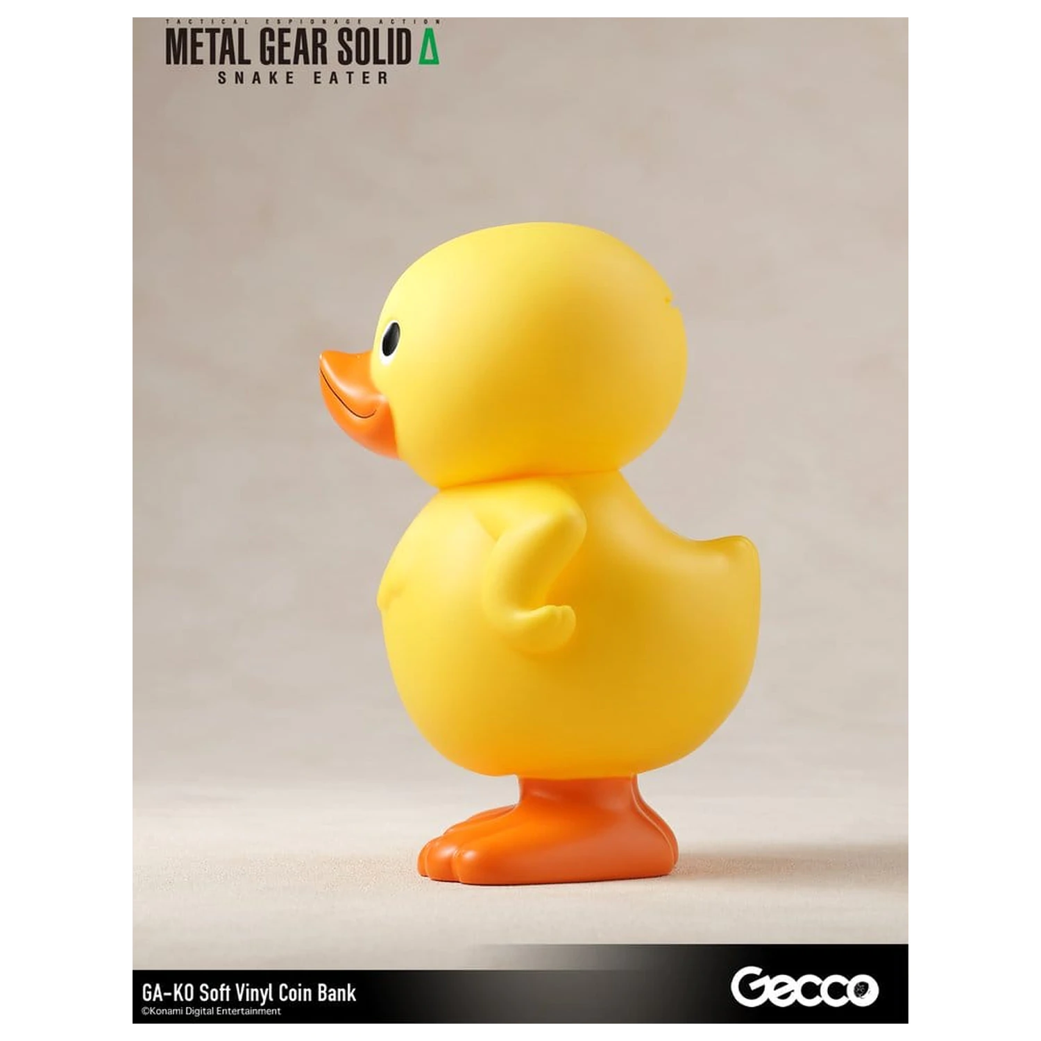 Metal Gear Solid Snake Eater mehka vinilna hranilnik GA-KO 19 cm fotografija izdelka