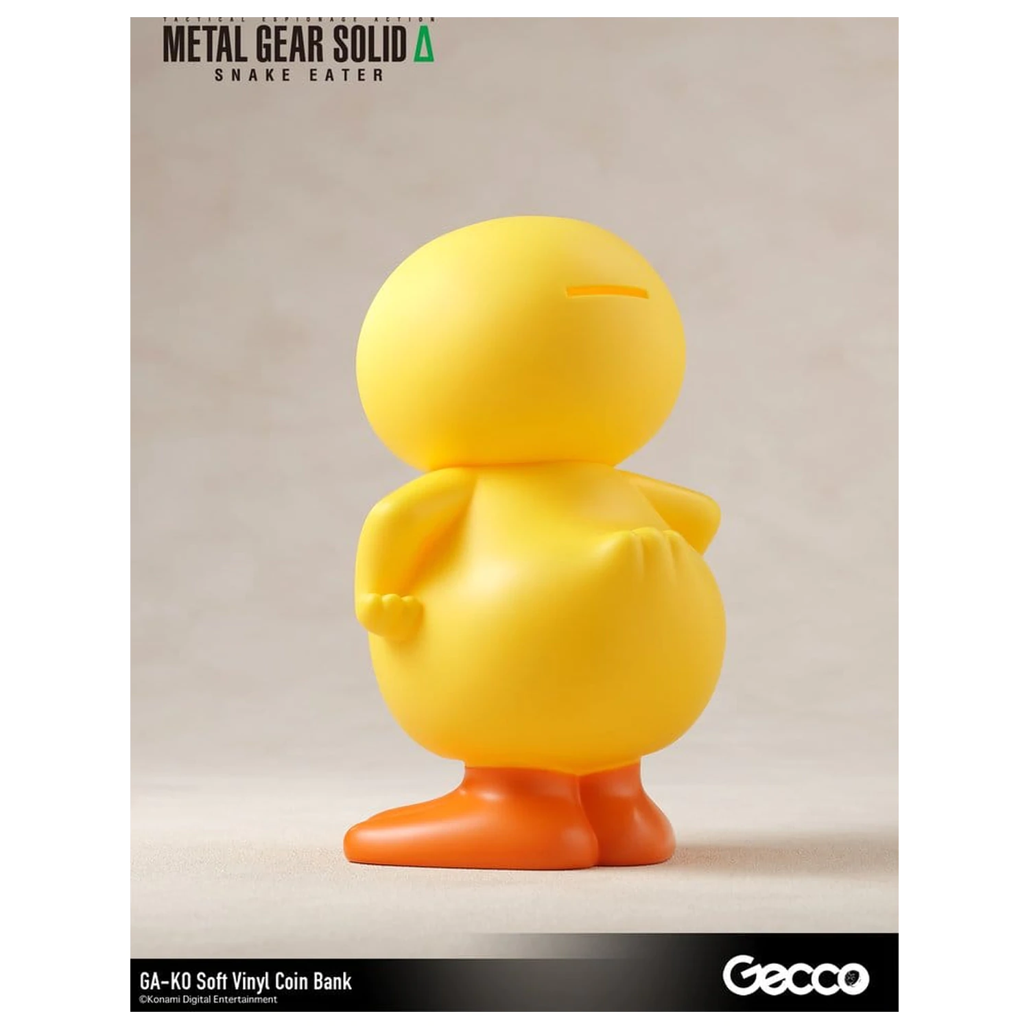 Metal Gear Solid Snake Eater mehka vinilna hranilnik GA-KO 19 cm fotografija izdelka