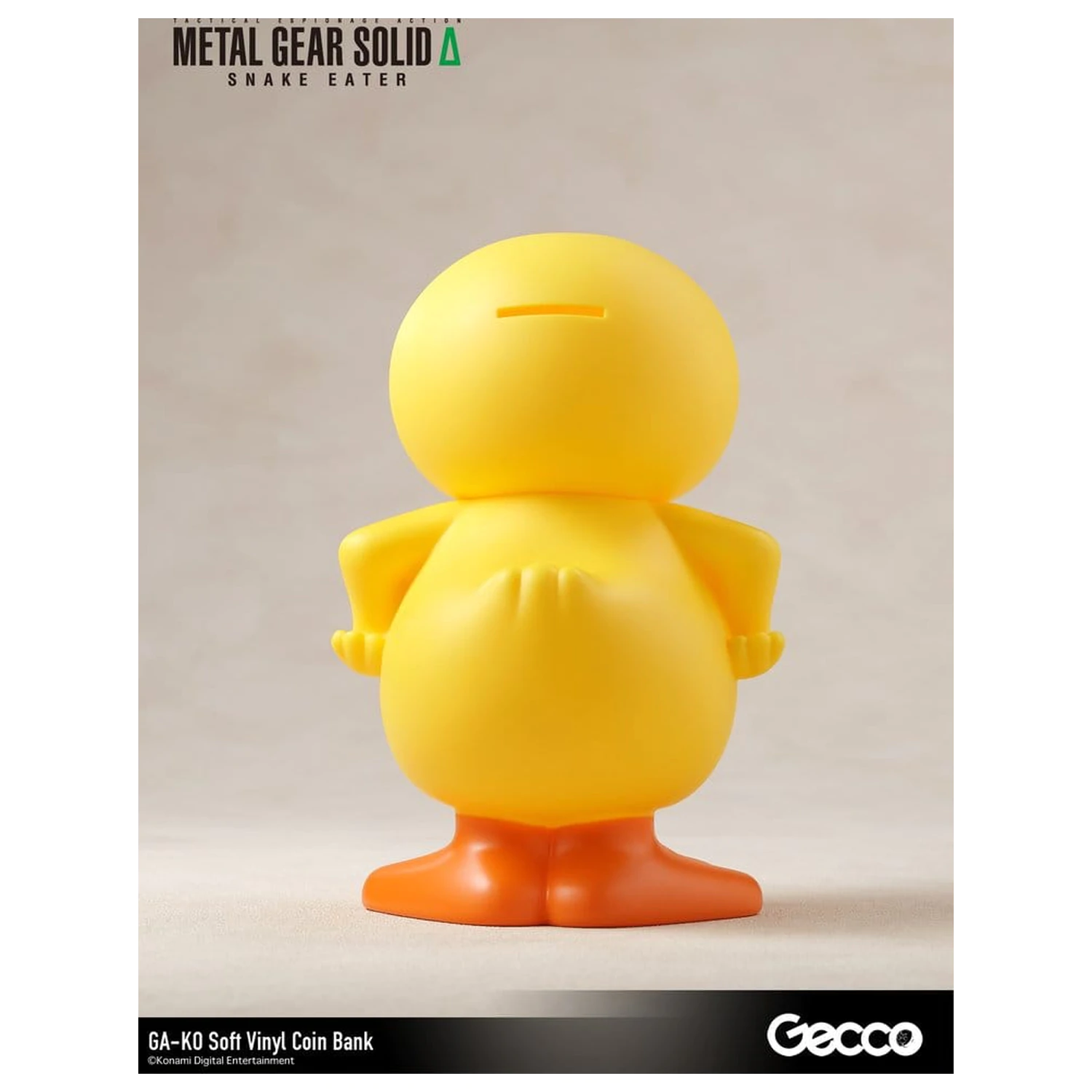 Metal Gear Solid Snake Eater mehka vinilna hranilnik GA-KO 19 cm fotografija izdelka
