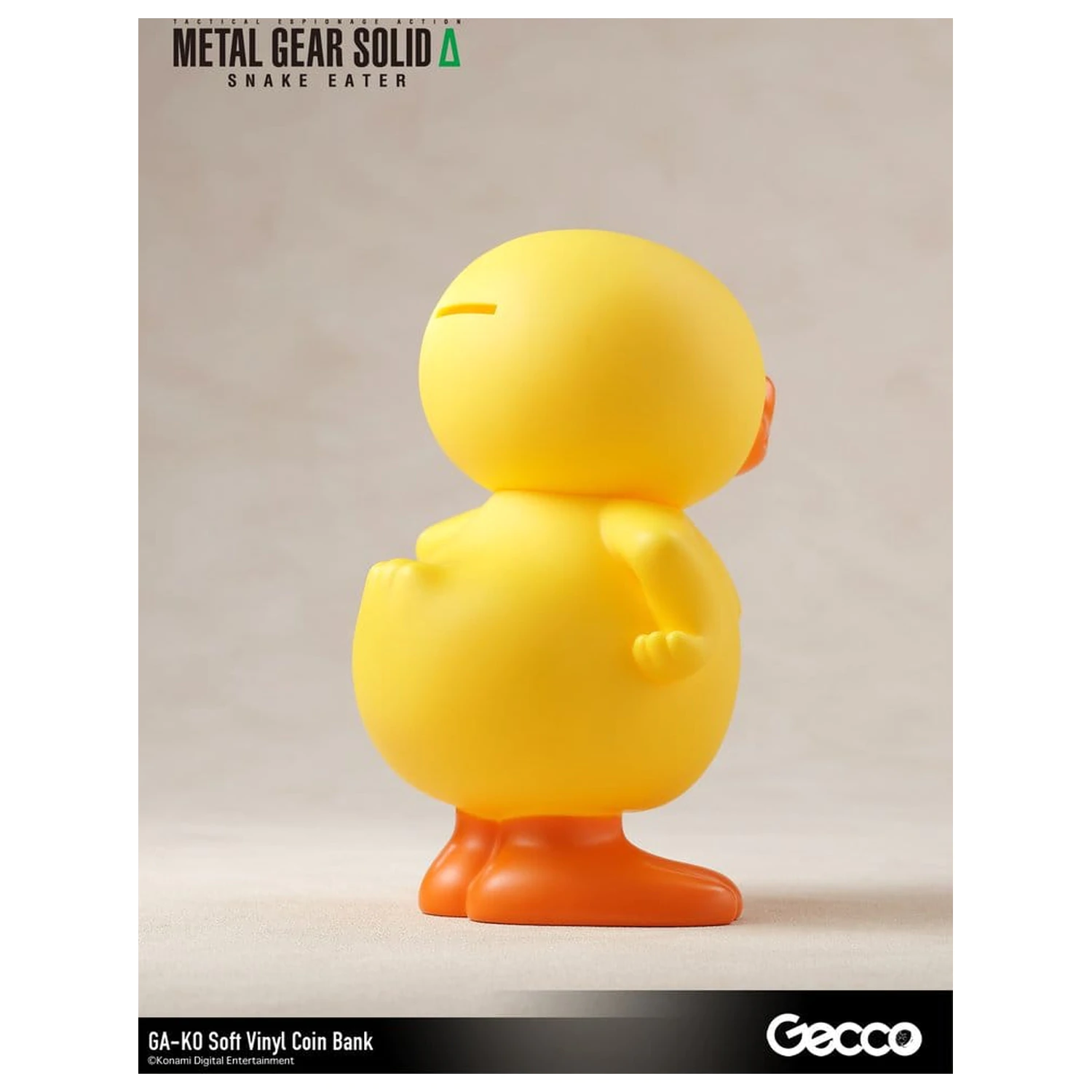 Metal Gear Solid Snake Eater mehka vinilna hranilnik GA-KO 19 cm fotografija izdelka