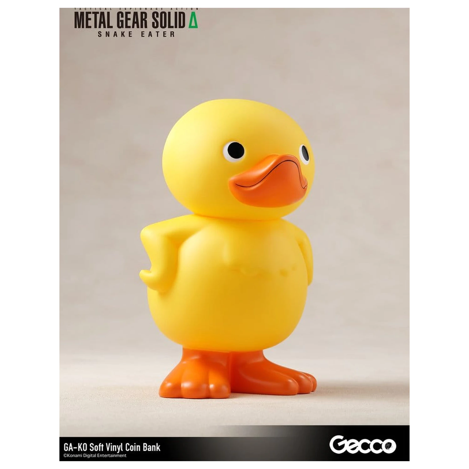 Metal Gear Solid Snake Eater mehka vinilna hranilnik GA-KO 19 cm fotografija izdelka