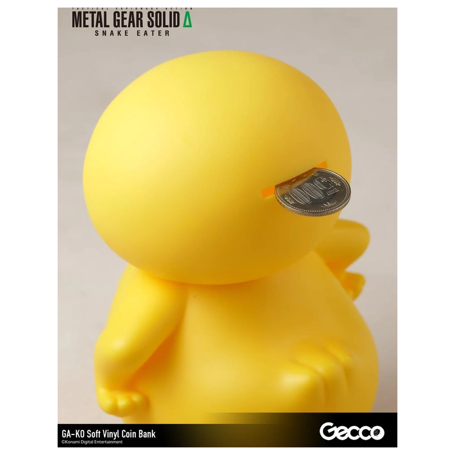 Metal Gear Solid Snake Eater mehka vinilna hranilnik GA-KO 19 cm fotografija izdelka