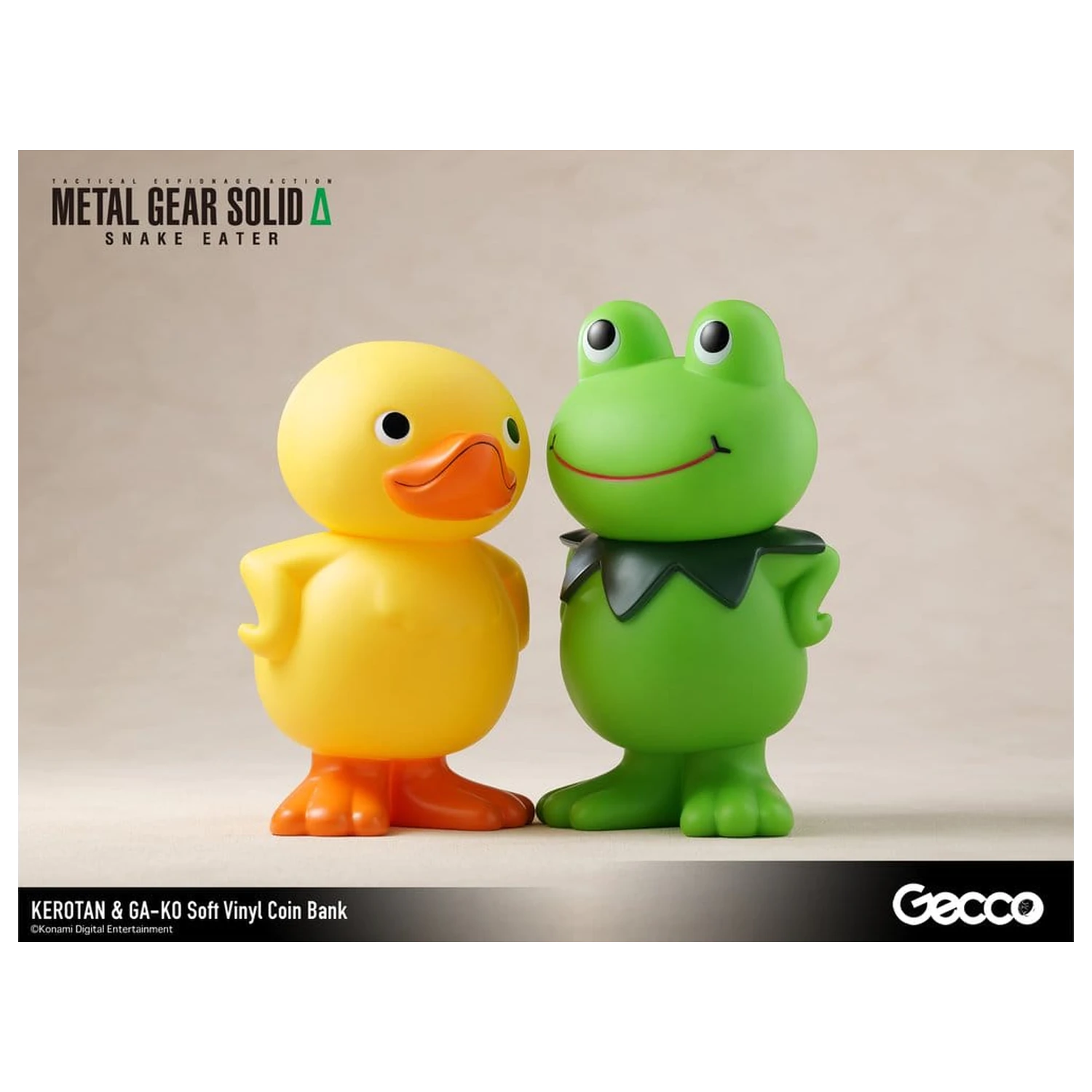 Metal Gear Solid Snake Eater mehka vinilna hranilnik GA-KO 19 cm fotografija izdelka