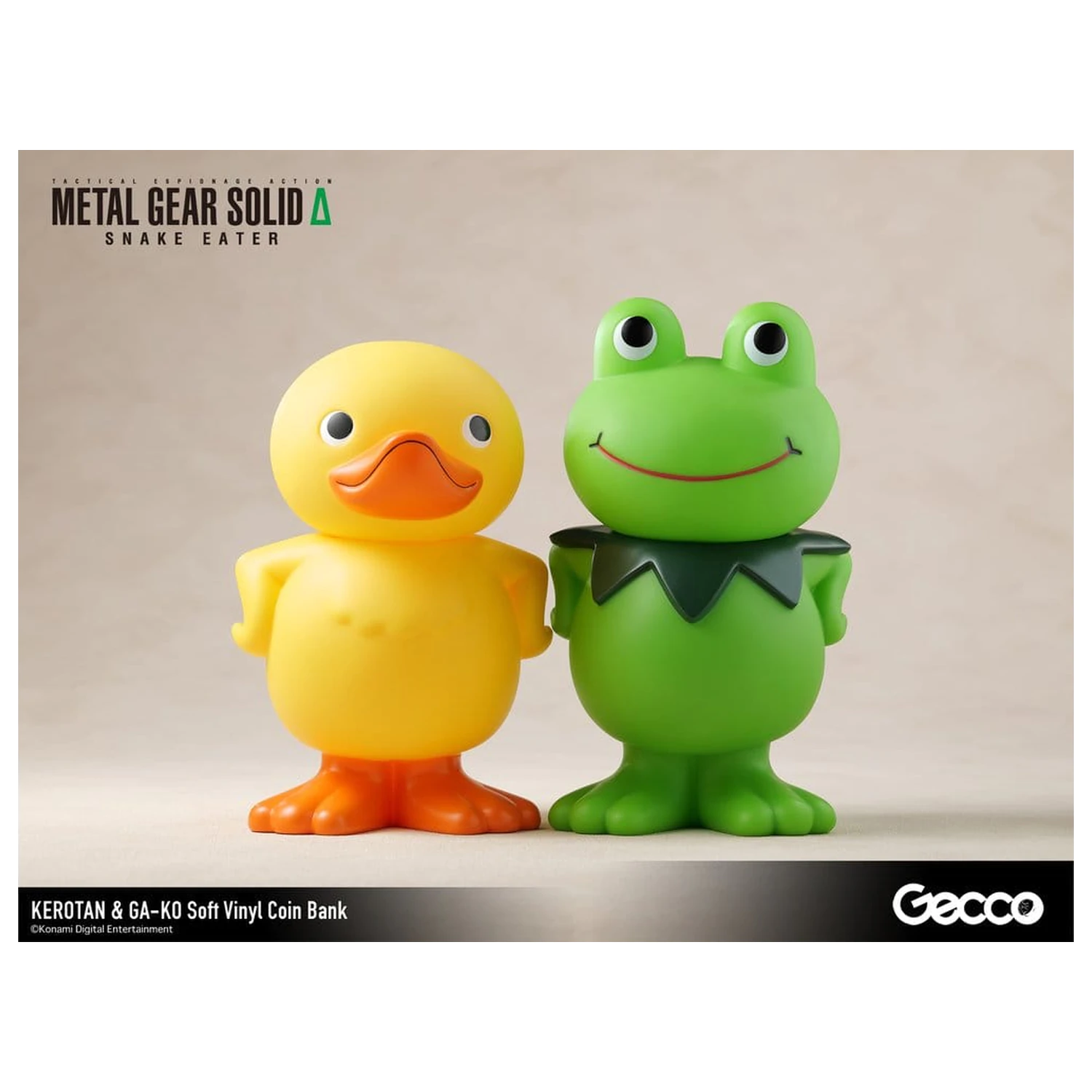 Metal Gear Solid Snake Eater mehka vinilna hranilnik GA-KO 19 cm fotografija izdelka