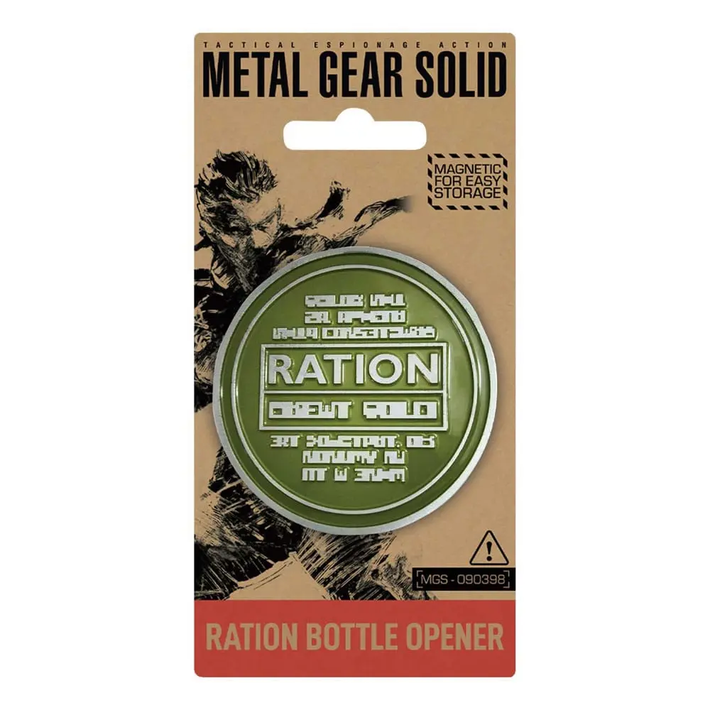 Metal Gear Solid odpirač za steklenice Solid Ration 8 cm fotografija izdelka