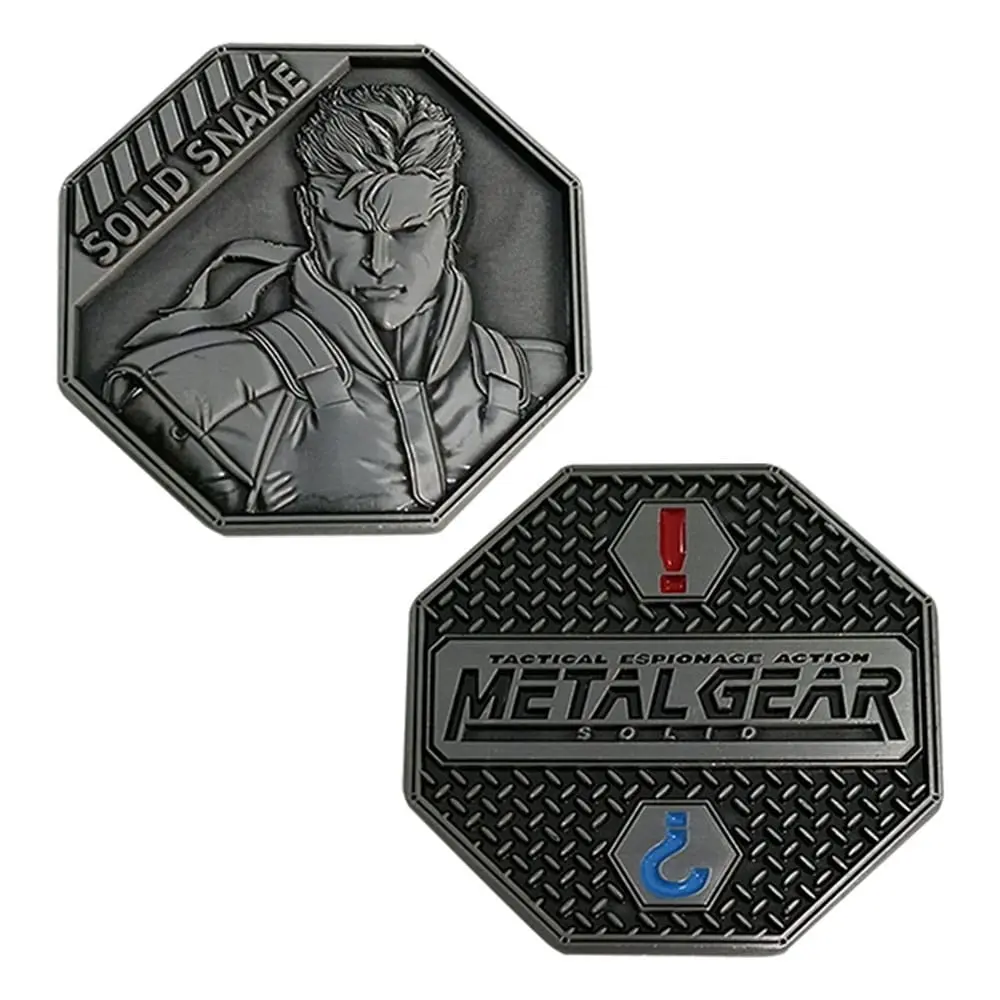 Metal Gear Solid Zbirateljski Kovanec Solid Snake Limited Edition fotografija izdelka