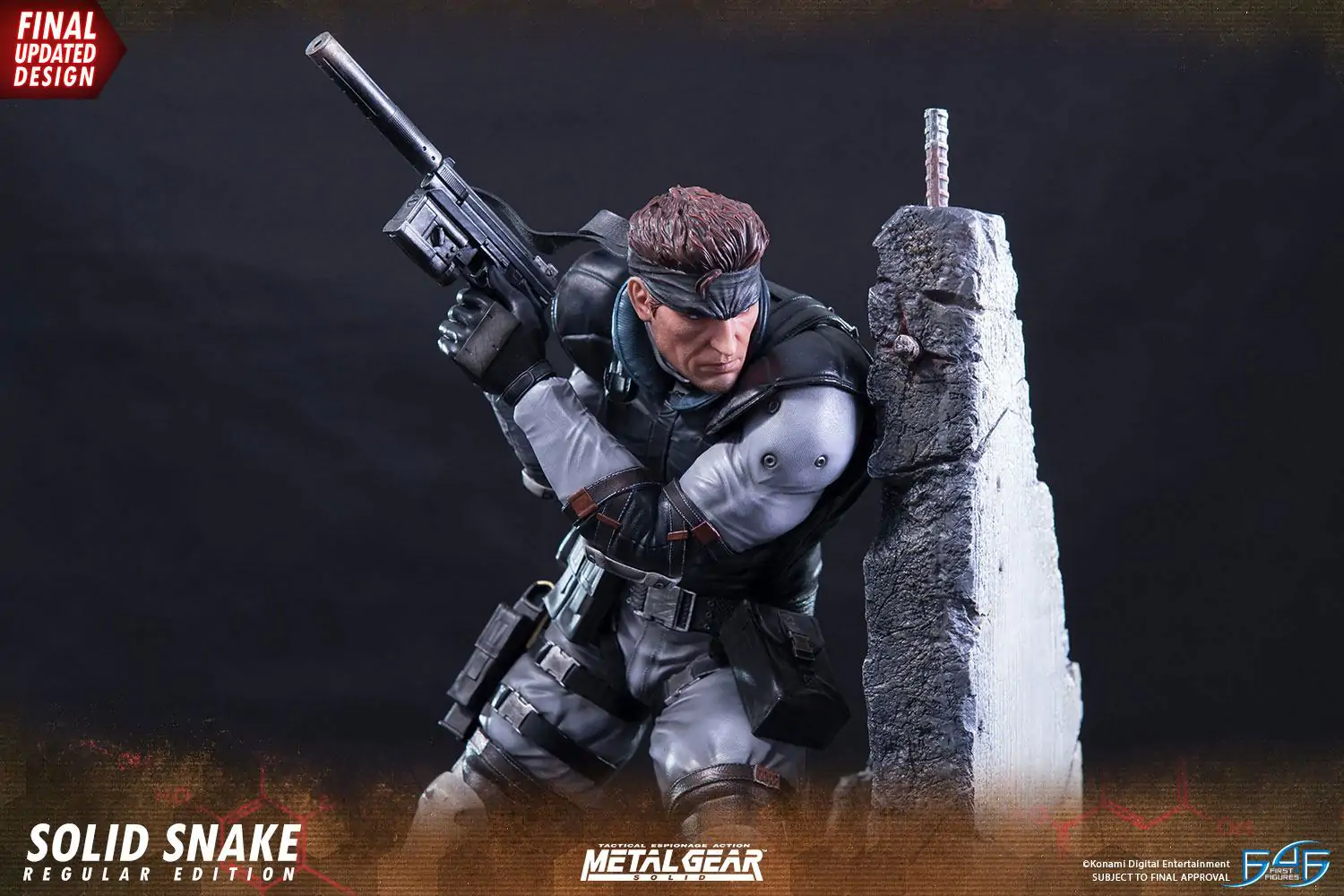 Metal Gear Solid Kip Solid Snake 44 cm fotografija izdelka