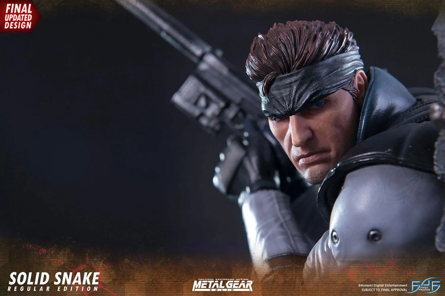 Metal Gear Solid Kip Solid Snake 44 cm fotografija izdelka