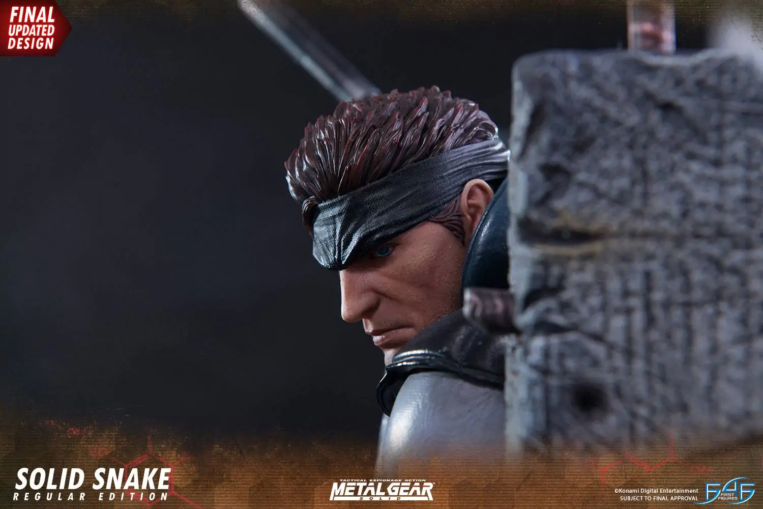 Metal Gear Solid Kip Solid Snake 44 cm fotografija izdelka