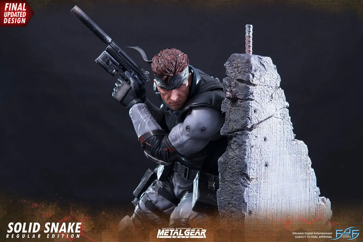 Metal Gear Solid Kip Solid Snake 44 cm fotografija izdelka