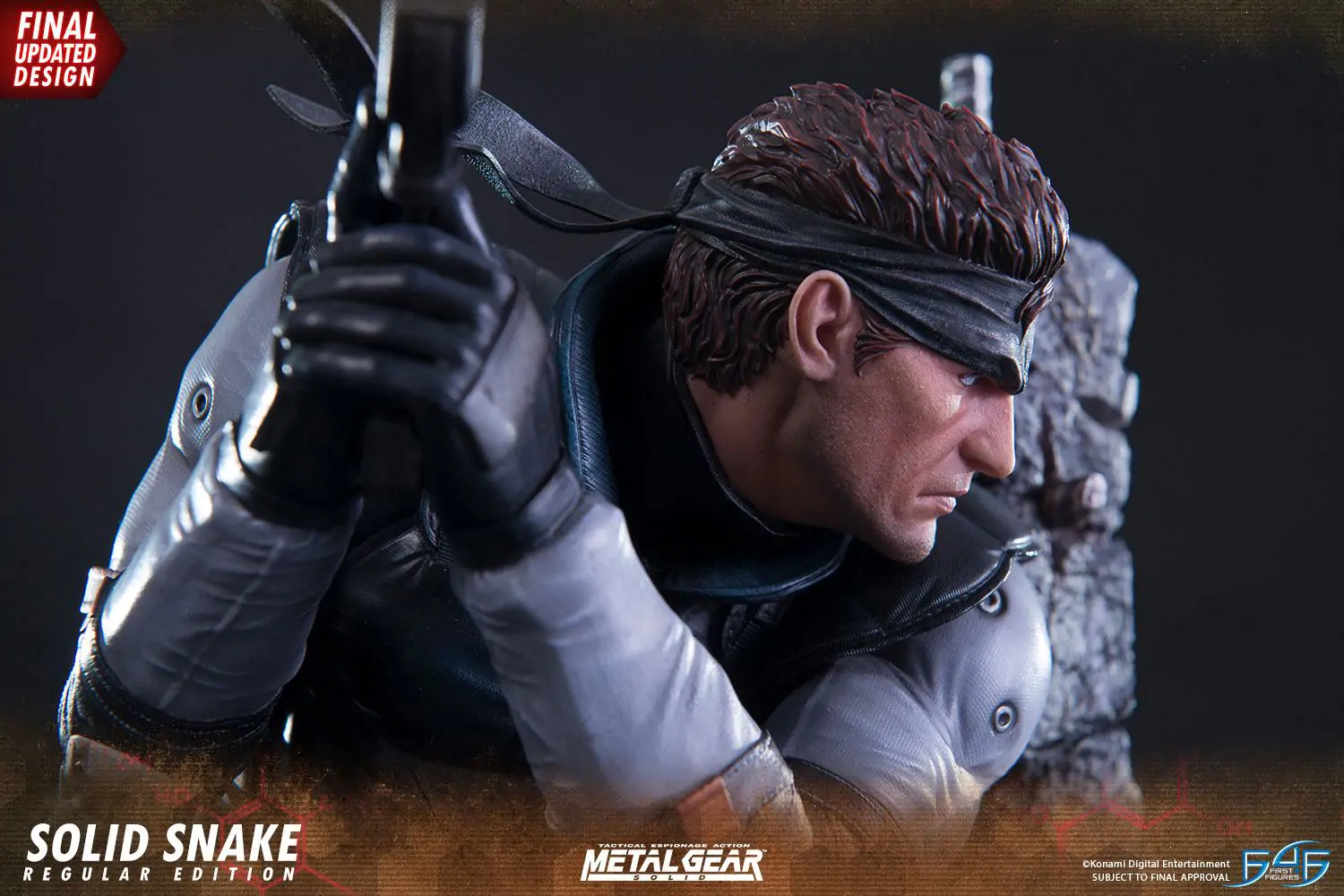 Metal Gear Solid Kip Solid Snake 44 cm fotografija izdelka