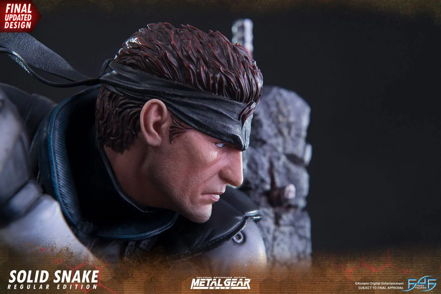 Metal Gear Solid Kip Solid Snake 44 cm fotografija izdelka