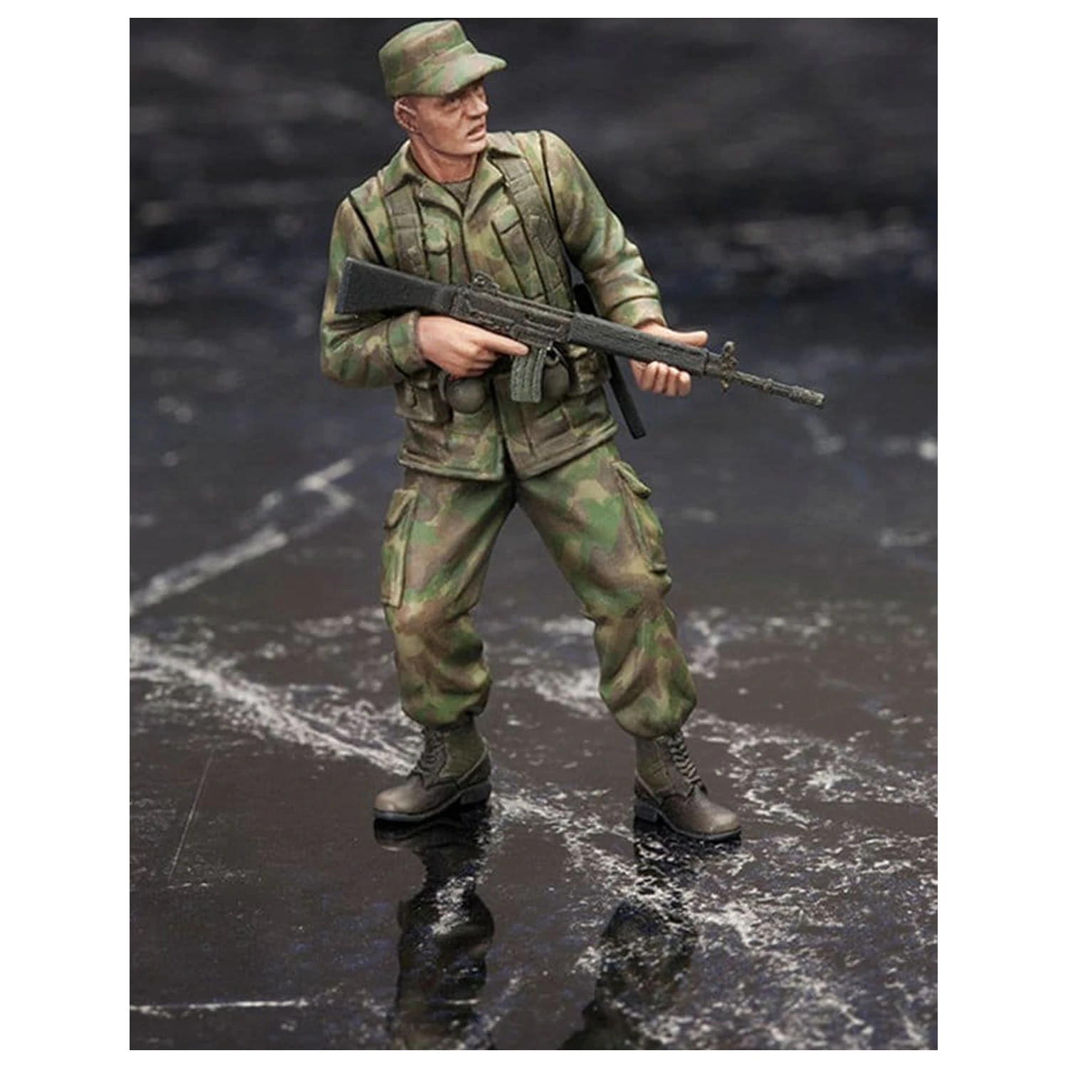 Metal Gear Solid V Plastični model komplet 1/35 Metal Gear Solid Ground Zero Set 5 cm fotografija izdelka