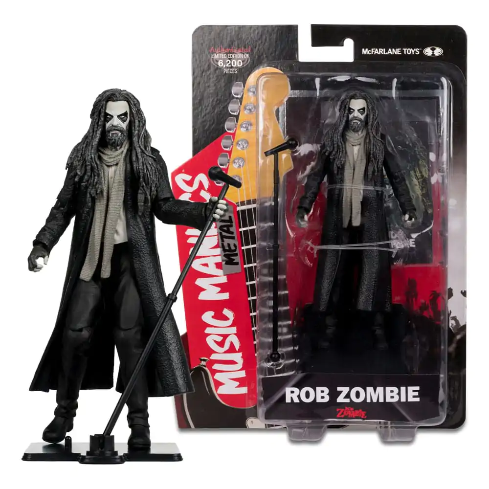 Akcijska figura Metal Music Maniacs Wave 2 Rob Zombie 15 cm fotografija izdelka