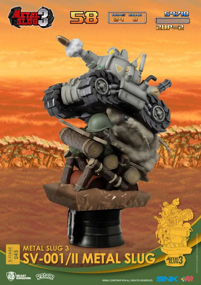 Metal Slug D-Stage PVC Diorama SV-001/II Metal Slug 16 cm fotografija izdelka