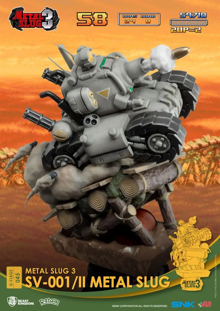 Metal Slug D-Stage PVC Diorama SV-001/II Metal Slug 16 cm fotografija izdelka