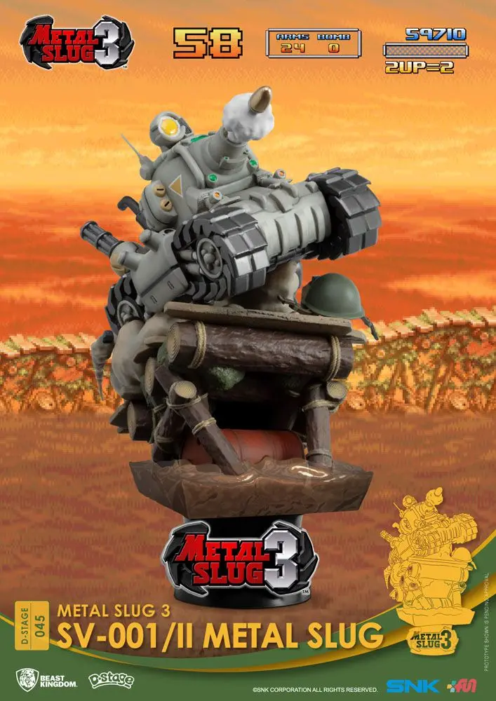 Metal Slug D-Stage PVC Diorama SV-001/II Metal Slug 16 cm fotografija izdelka
